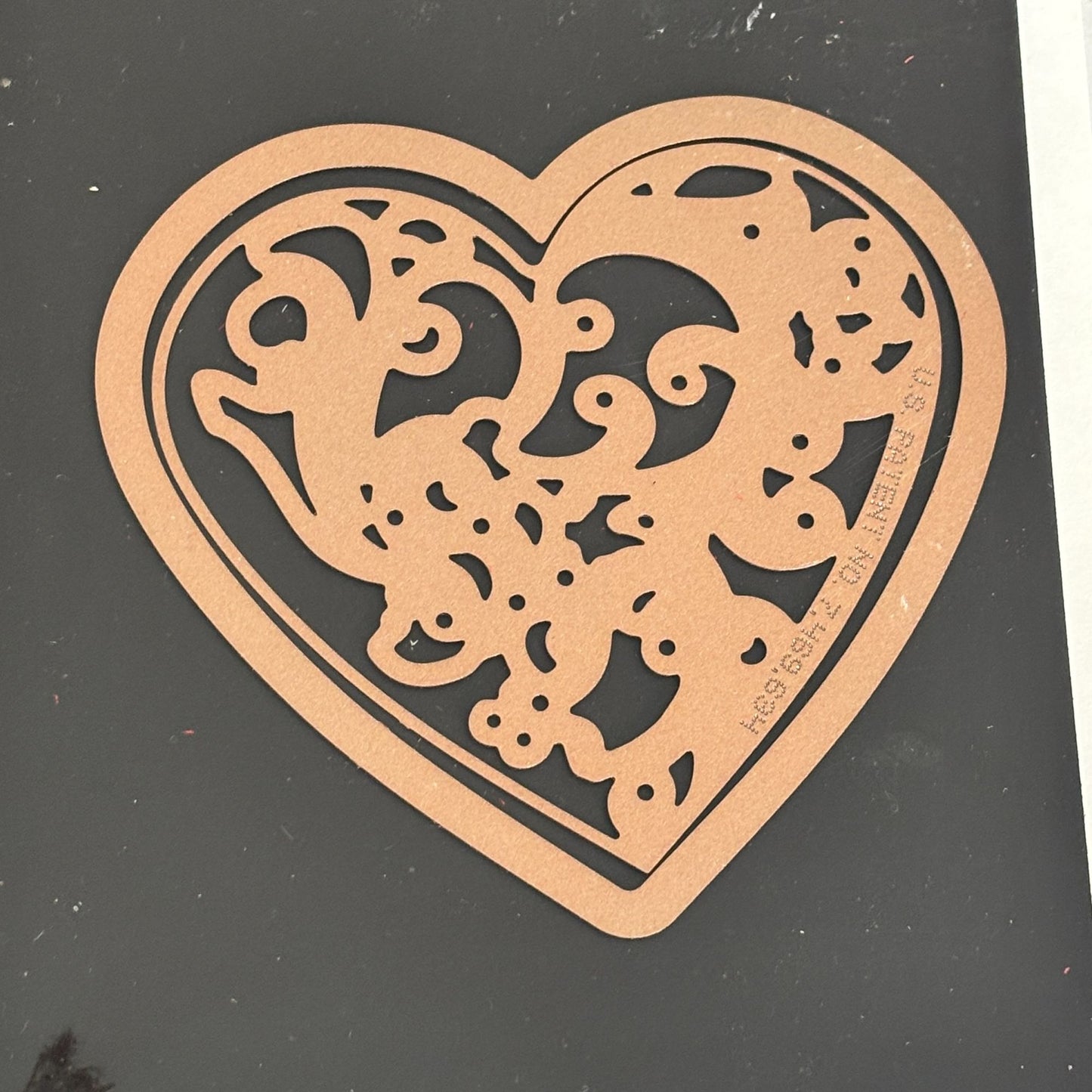 Spellbinders Die D-Lites Vines of Passion Heart Metal Die Cut Emboss Stencil Craft S2-022