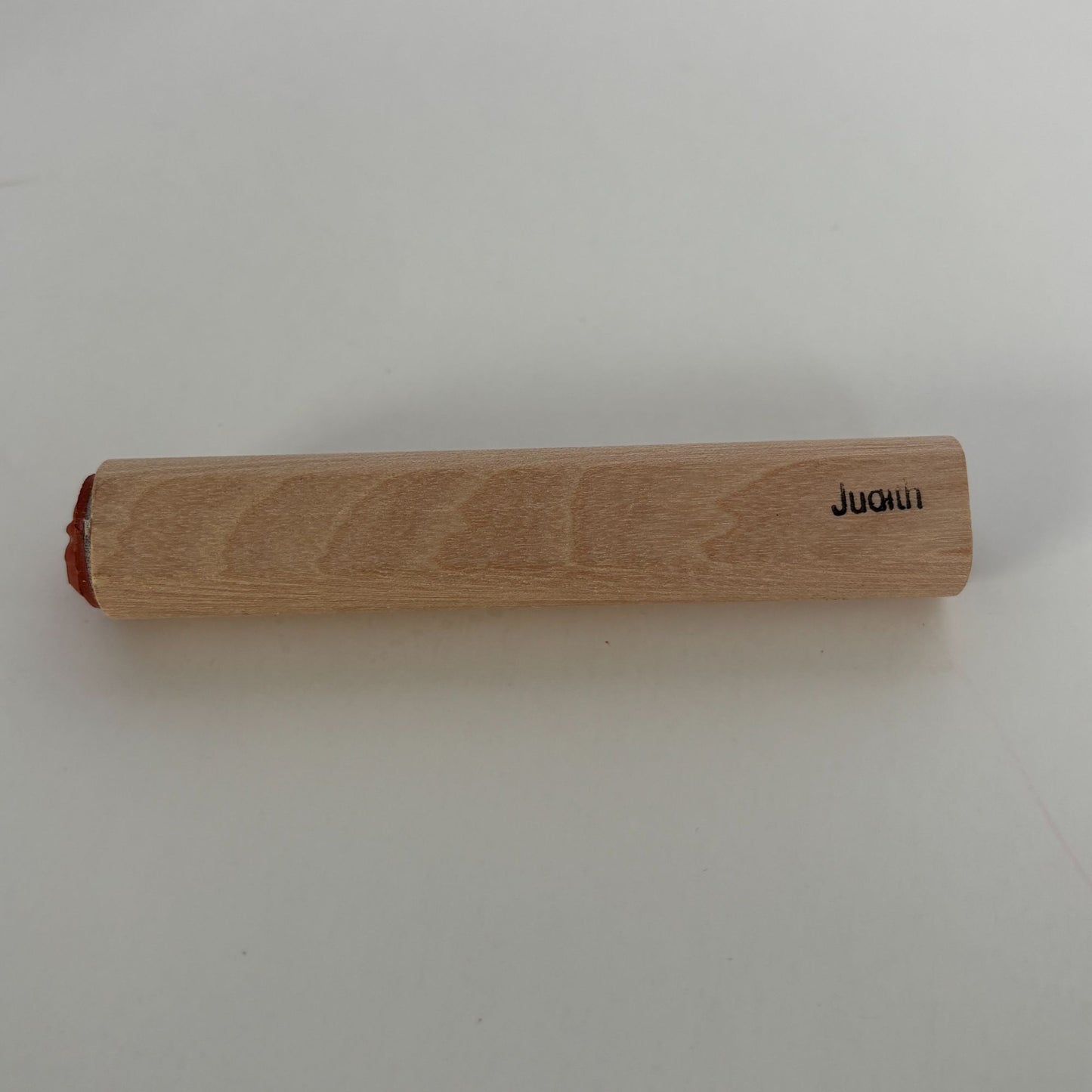 Judith Rubber Stamp Stubbie Toilet Paper Just Roll with It Funny Card Making