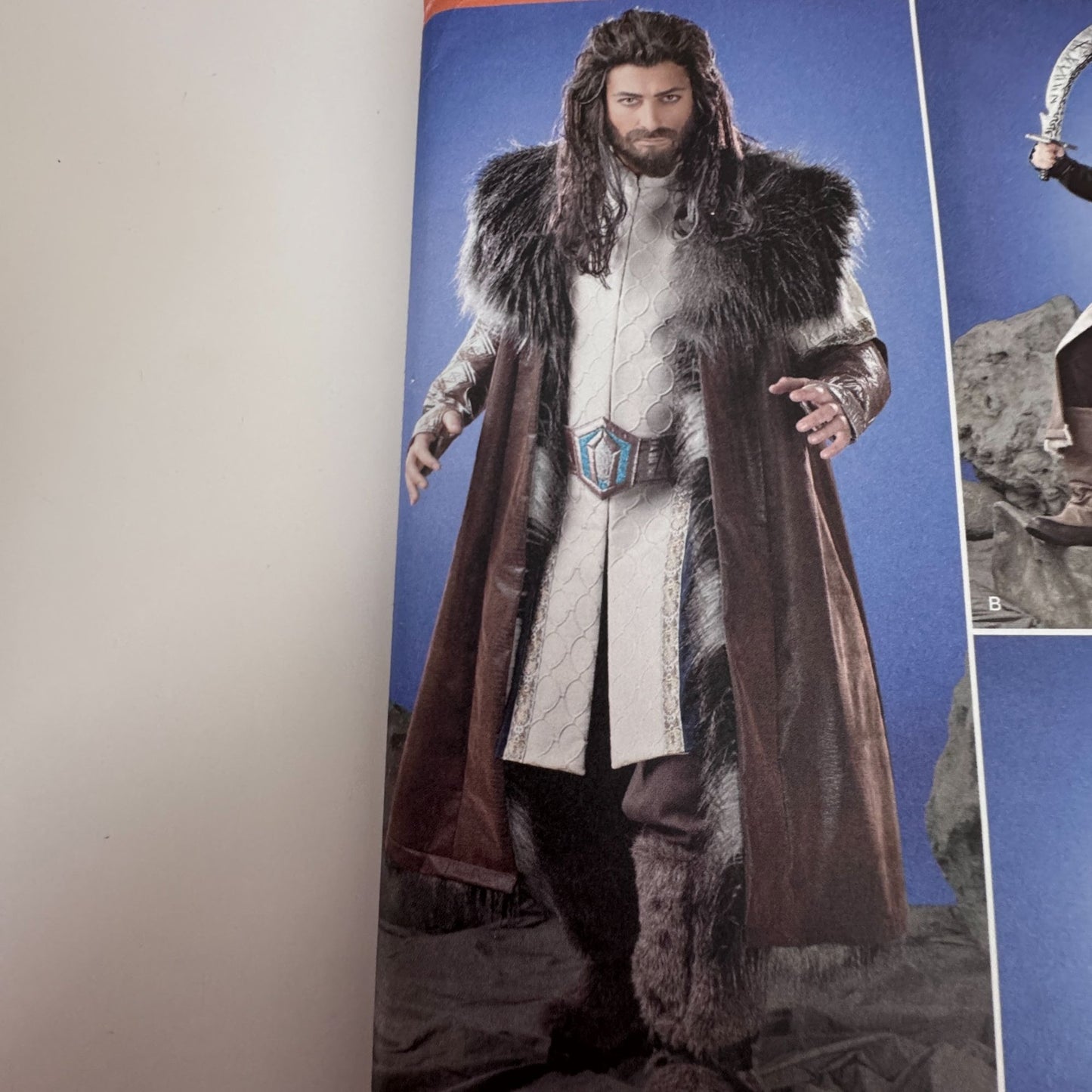 Simplicity Sewing Pattern 1552 Mens Costume Viking Medieval Warrior Coat Cosplay Fantasy Uncut XS-XL