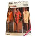 Butterick Sewing Pattern 6157 Career Skirt Suit Jacket Blouse Work Easy 12 14 16