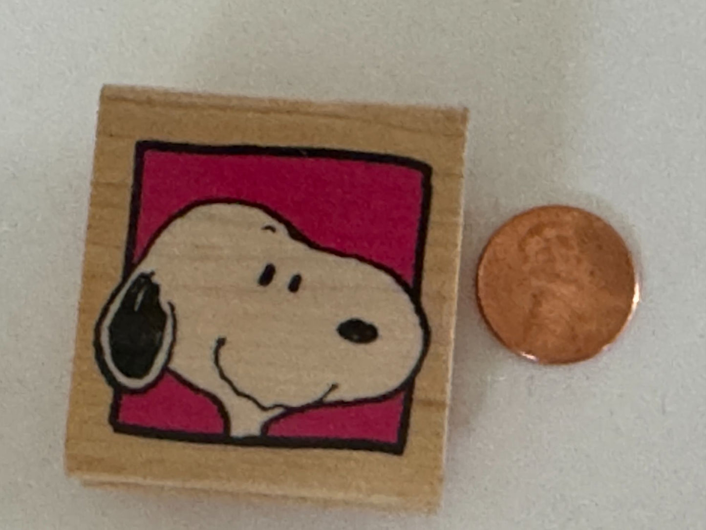 Rubber Stampede Rubber Stamp Snoopy Charlie Brown Portraits Cartoon Faces Friend