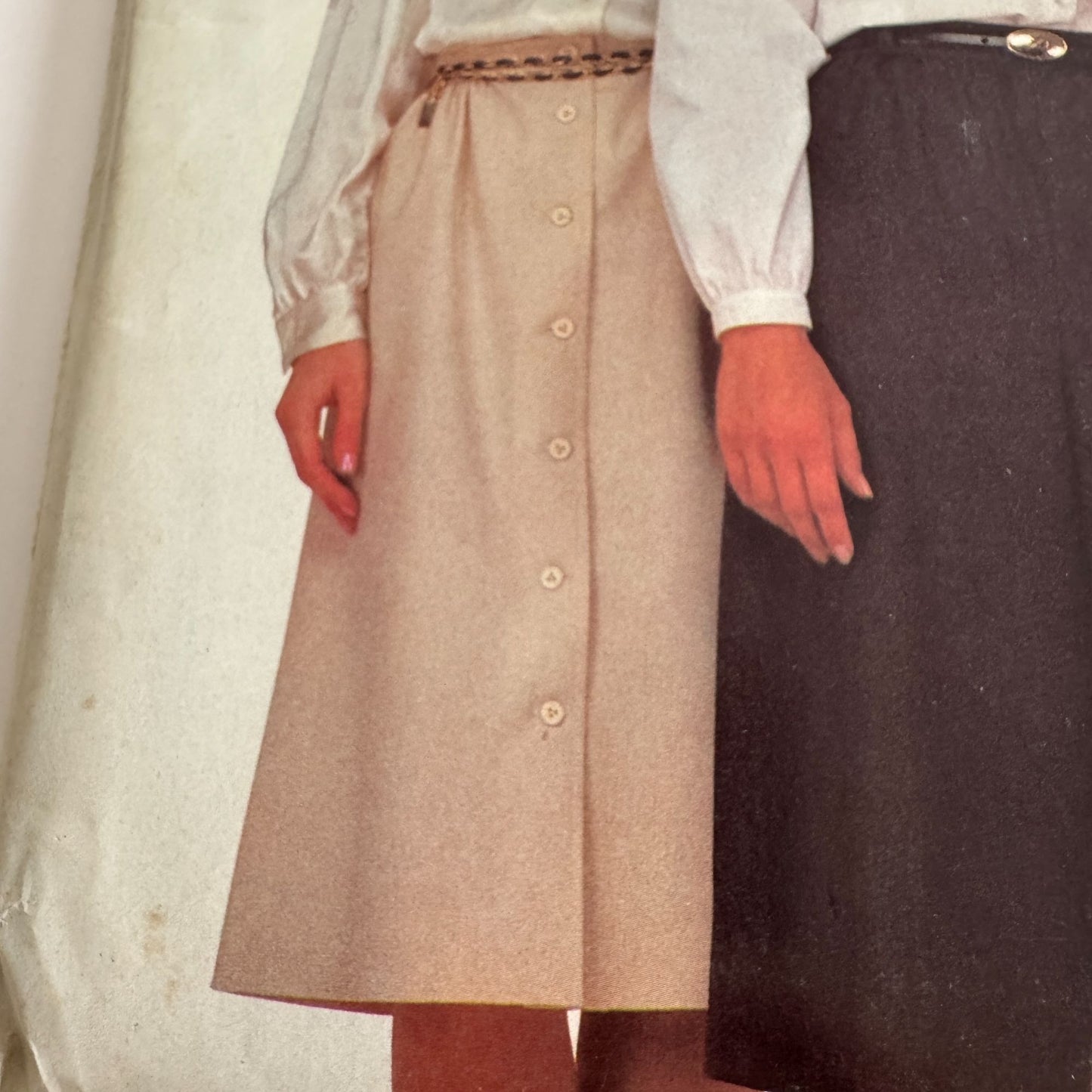 McCalls Sewing Pattern 8211 Skirt and Gathered Culottes Stitch N Save 12 14 16