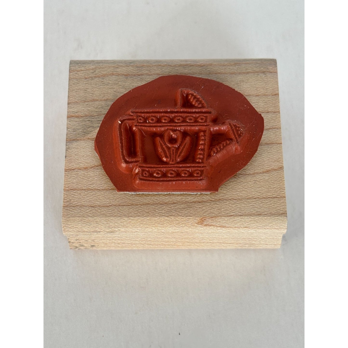 Stampin Up Rubber Stamp Watering Can Spring Garden Gardener Tulip Flower Craft Cardmaking
