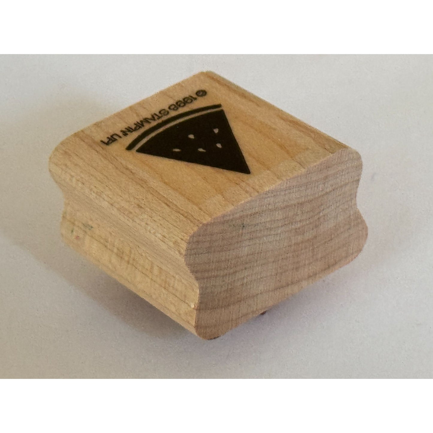 Stampin Up Rubber Stamp Watermelon Slice Summer Fruit Fourth of July Card Making