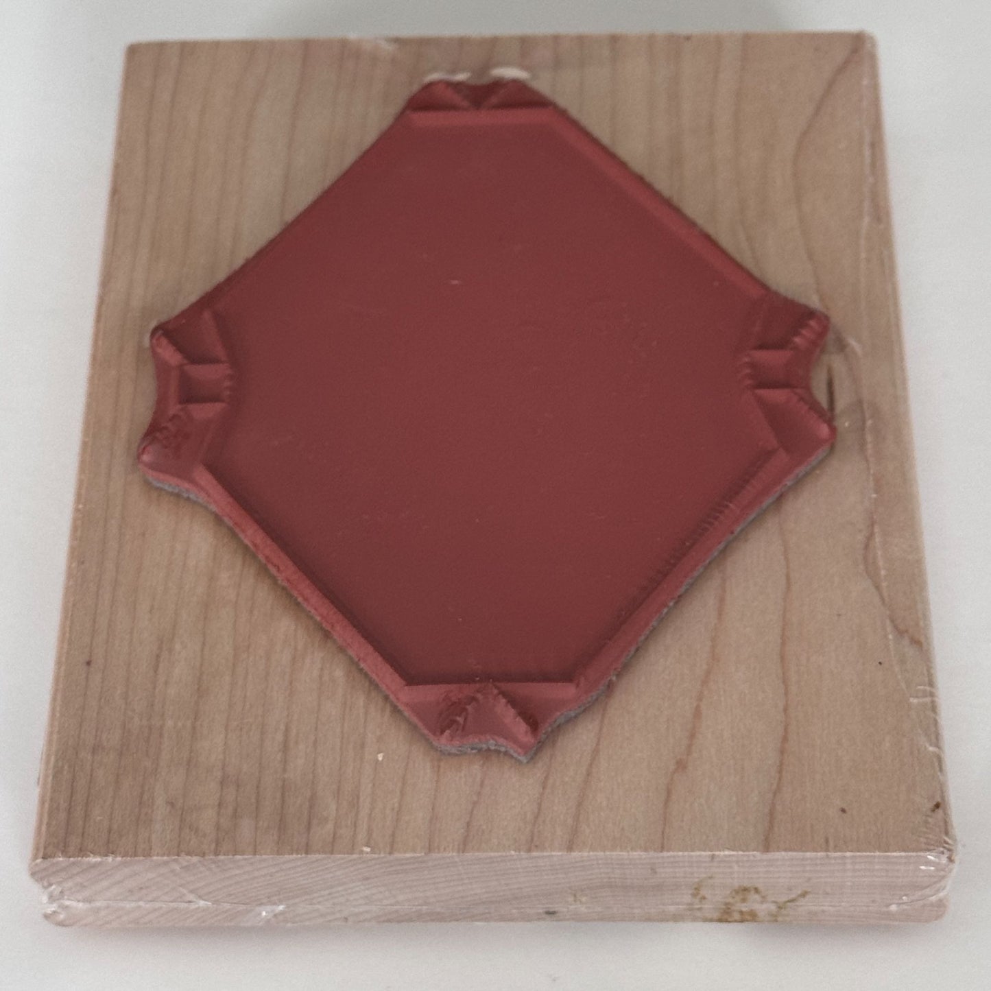 Limited Edition Rubber Stamp Triangle Book Folding Mini Book Template 3D Paper Craft Scrapbooking