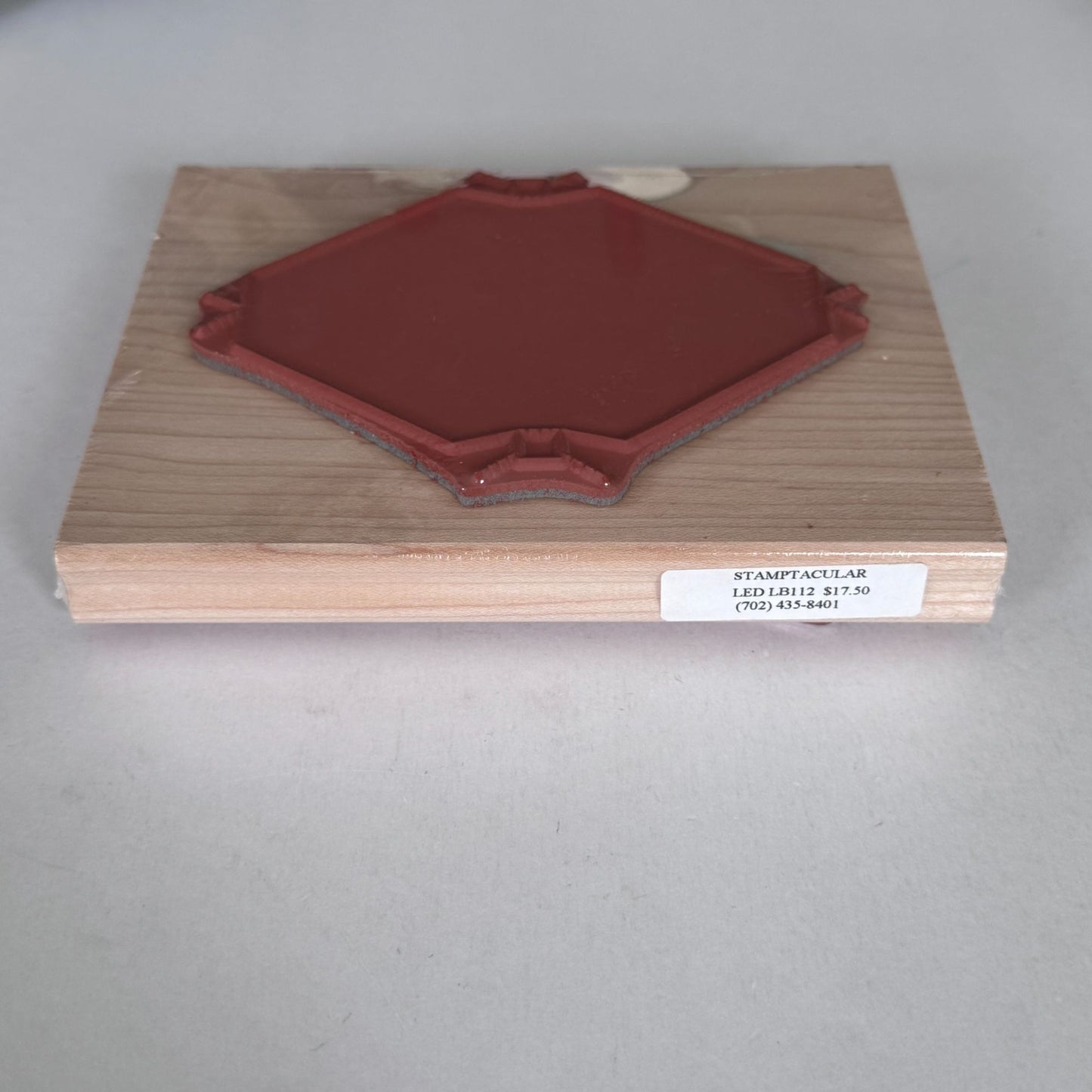 Limited Edition Rubber Stamp Triangle Book Folding Mini Book Template 3D Paper Craft Scrapbooking
