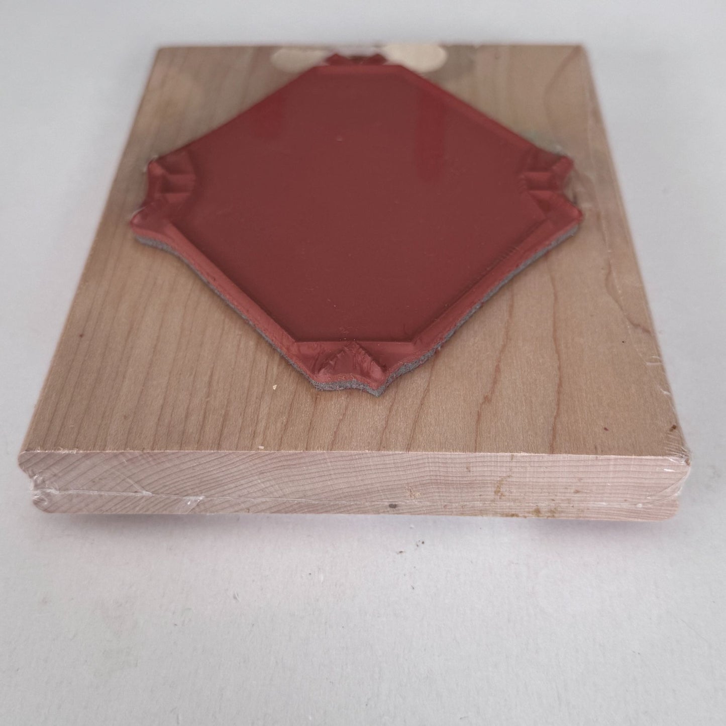 Limited Edition Rubber Stamp Triangle Book Folding Mini Book Template 3D Paper Craft Scrapbooking