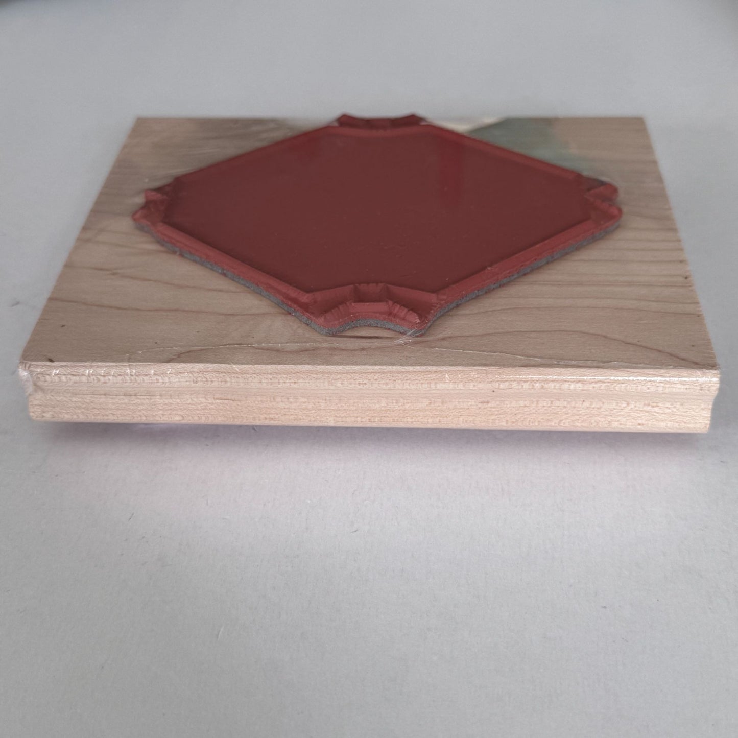 Limited Edition Rubber Stamp Triangle Book Folding Mini Book Template 3D Paper Craft Scrapbooking