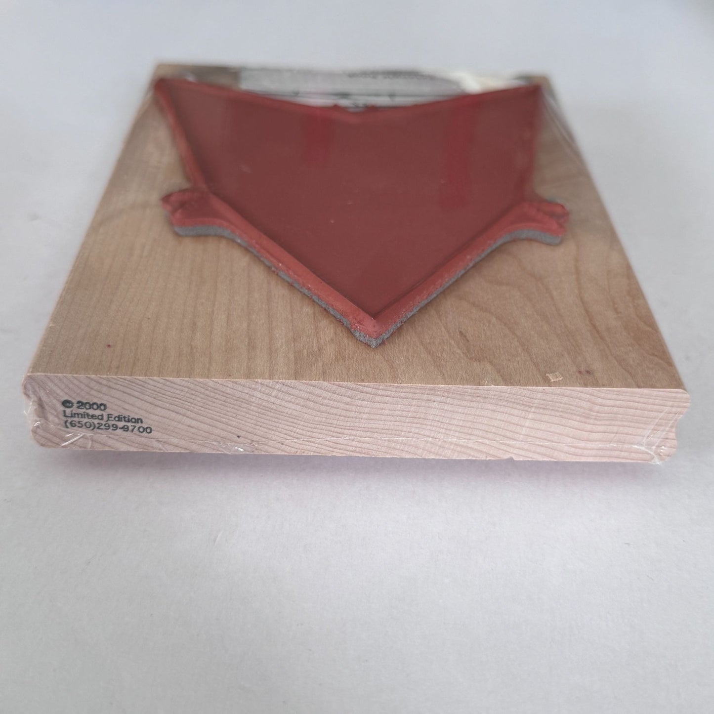 Limited Edition Rubber Stamp Triangle Book Folding Mini Book Template 3D Paper Craft Scrapbooking