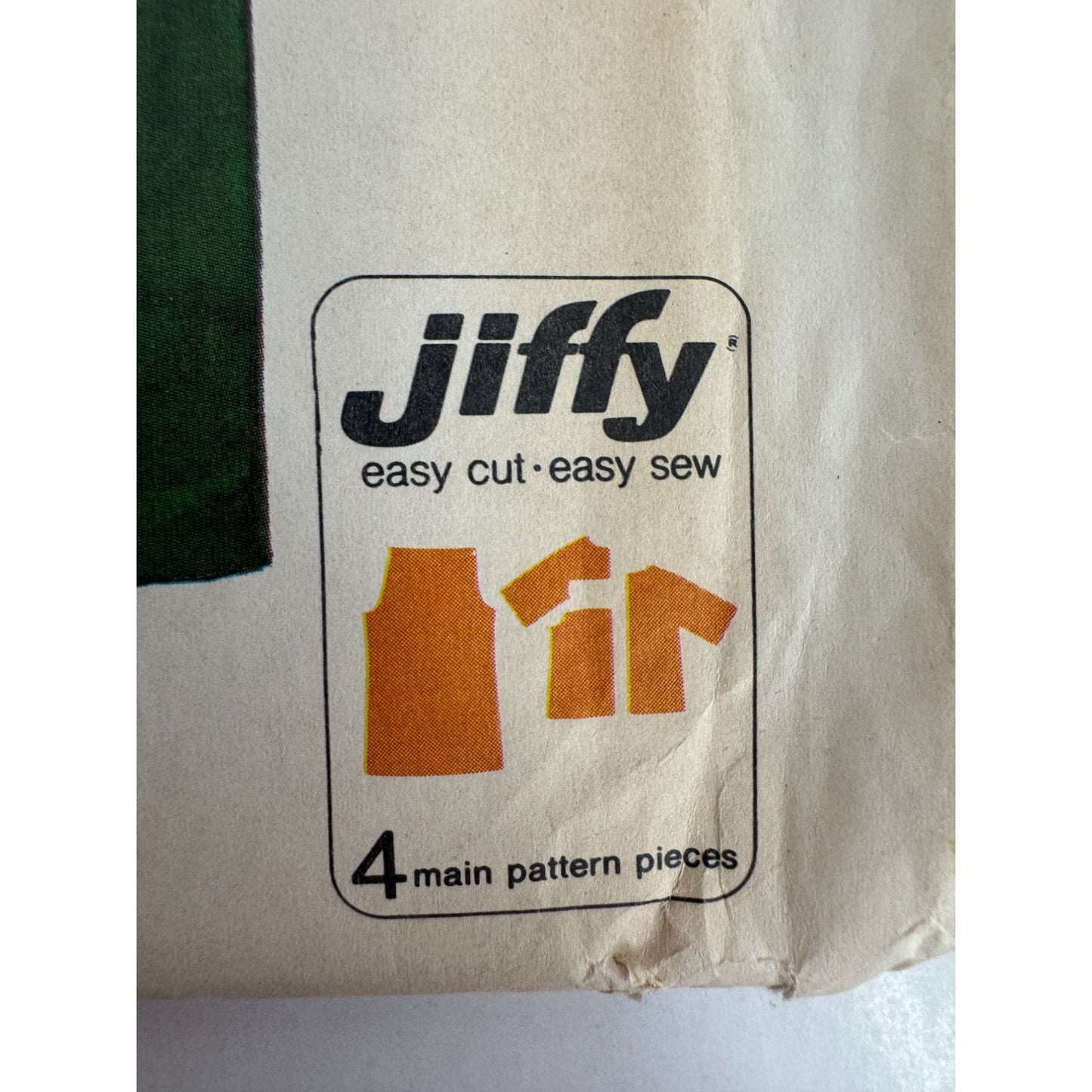 Simplicity Sewing Pattern 6529 Unlined Jiffy Jacket Pants Vintage 1970s UC 14