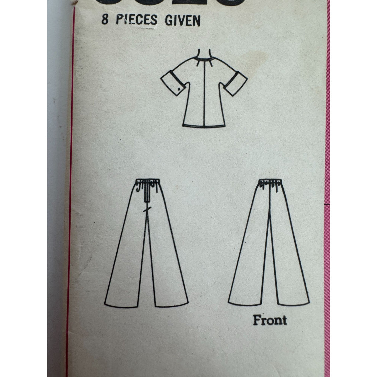 Simplicity Sewing Pattern 6529 Unlined Jiffy Jacket Pants Vintage 1970s UC 14