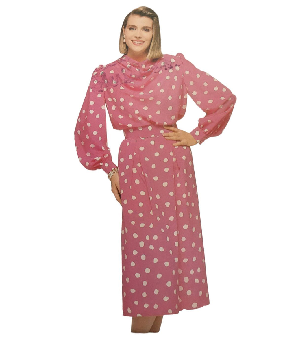 Butterick Sewing Pattern 5364 Blouse Skirt Outfit Work See and Sew 8 10 12 UC