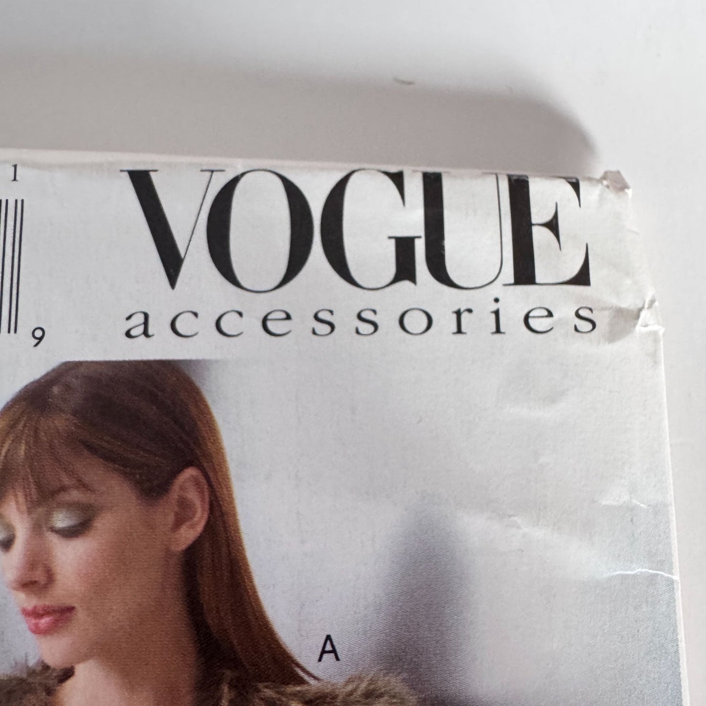 Vogue Sewing Pattern V639 Anna Sui Jacket Vest Hat Mittens Leg Warmers Winter Uncut