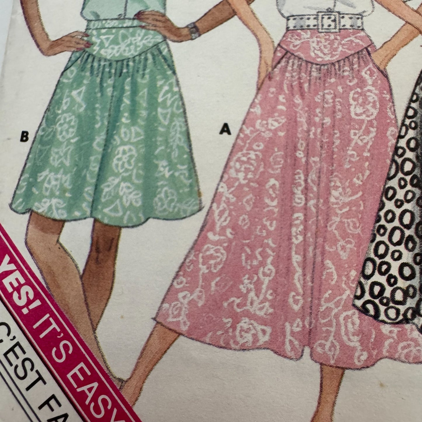 Butterick Sewing Pattern 4657 Flared Skirt Culottes Tapered Pants 18 20 22 Uncut
