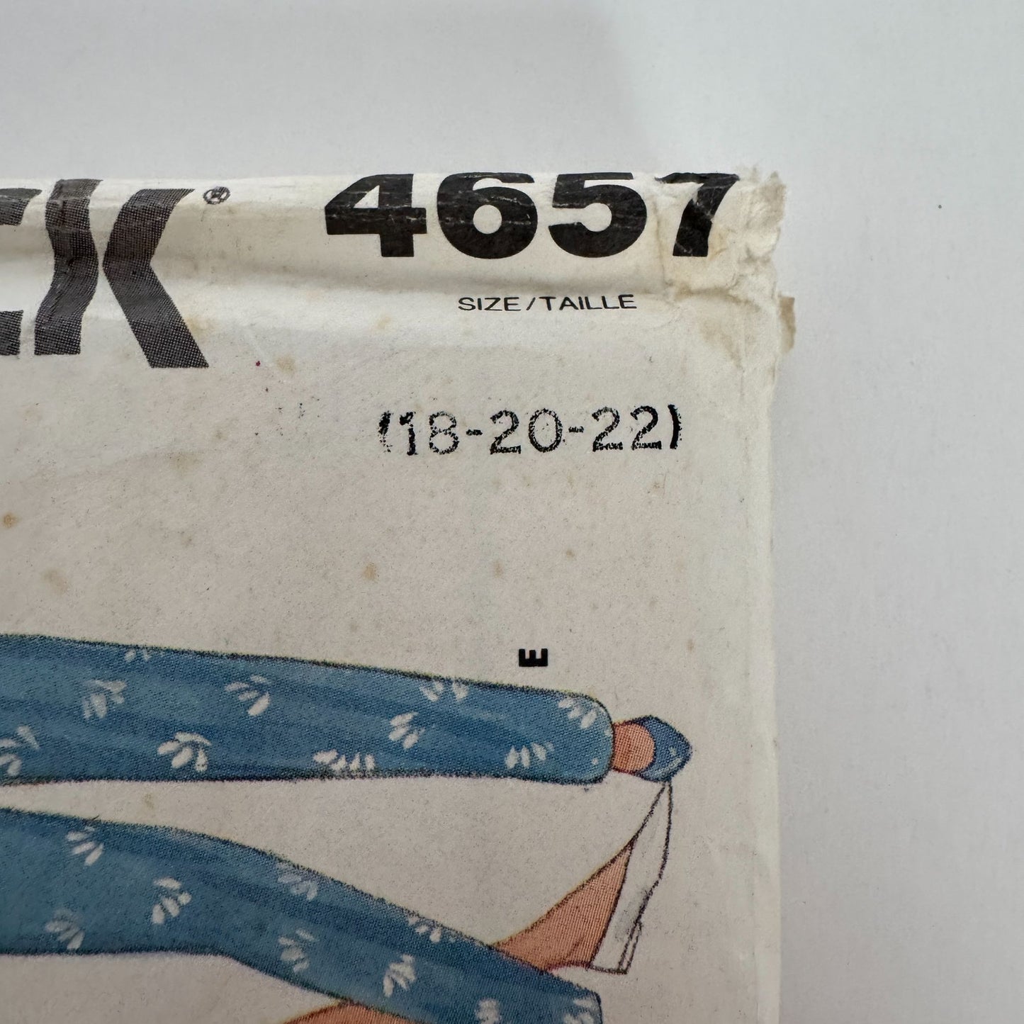 Butterick Sewing Pattern 4657 Flared Skirt Culottes Tapered Pants 18 20 22 Uncut