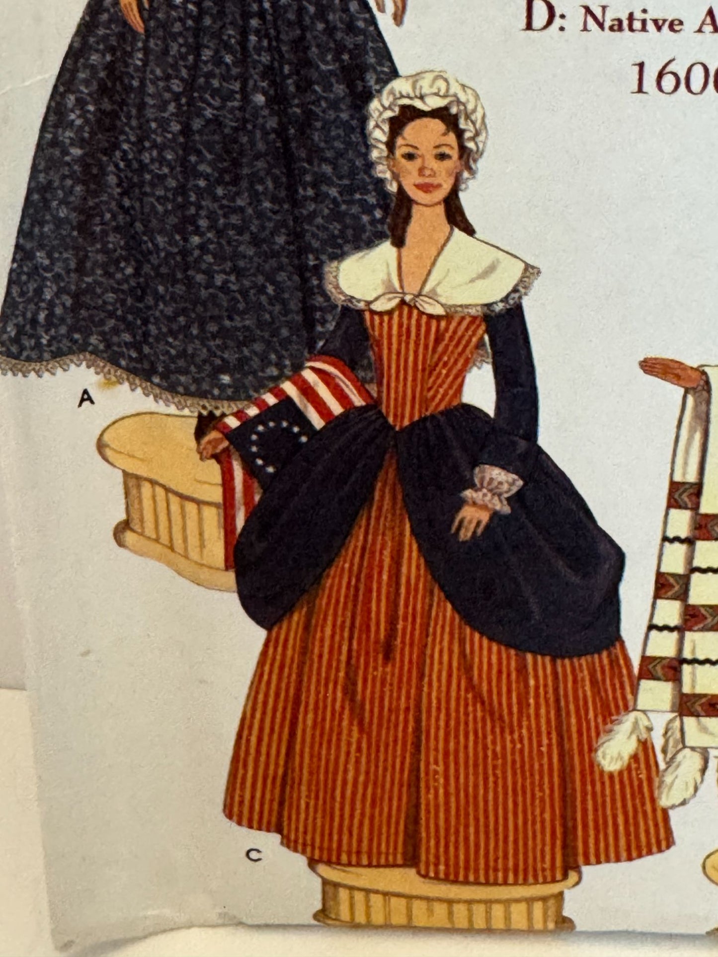 Simplicity Sewing Pattern 5913 Patriotic Historical Costume 11.5" Fashion Dolls