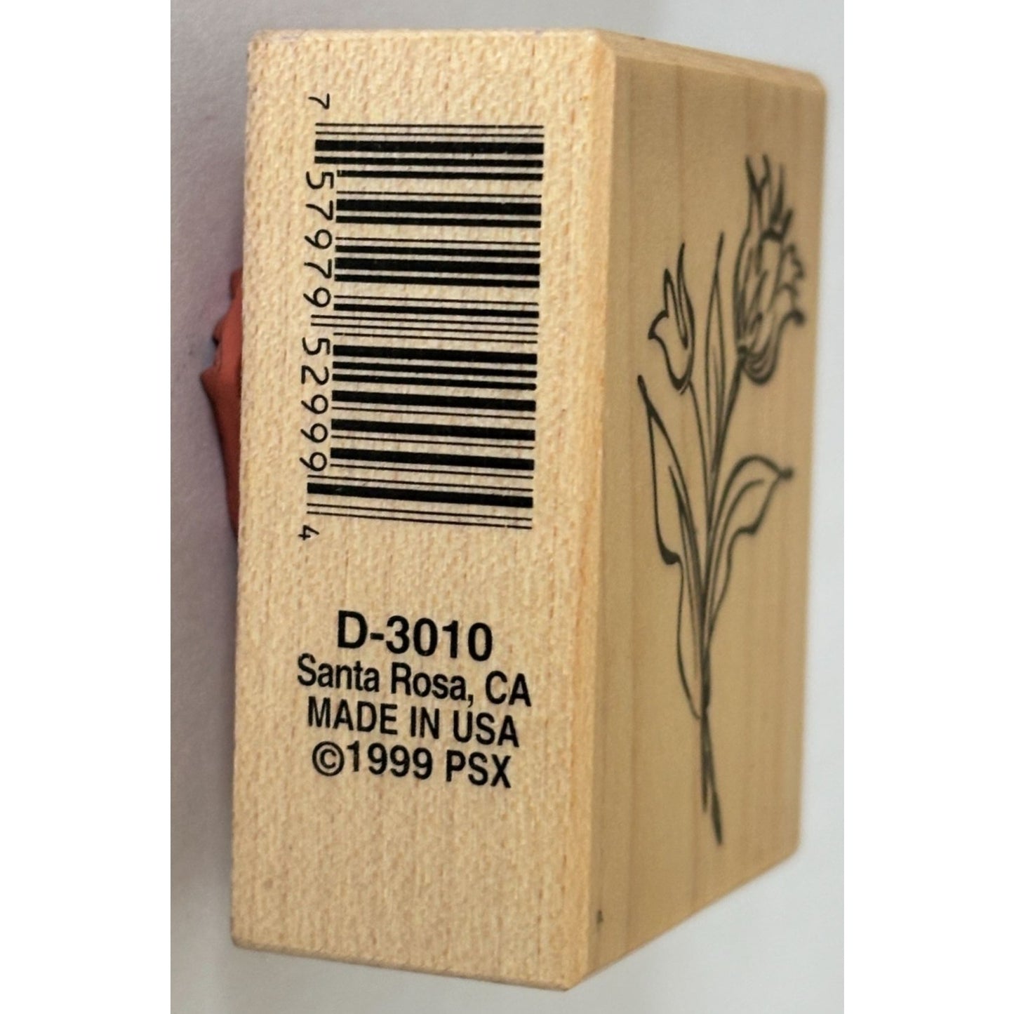 PSX Tulip Flower Rubber Stamp Floral Spring Craft Easter Cardmaking Mothers Day