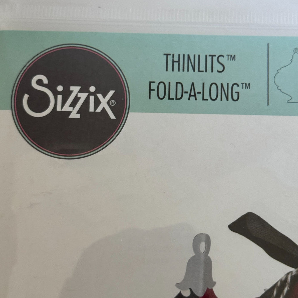 Sizzix Thinlits Fold A Long Dies Christmas Ornament Card Cardmaking Noel 660667 Holiday Crafting