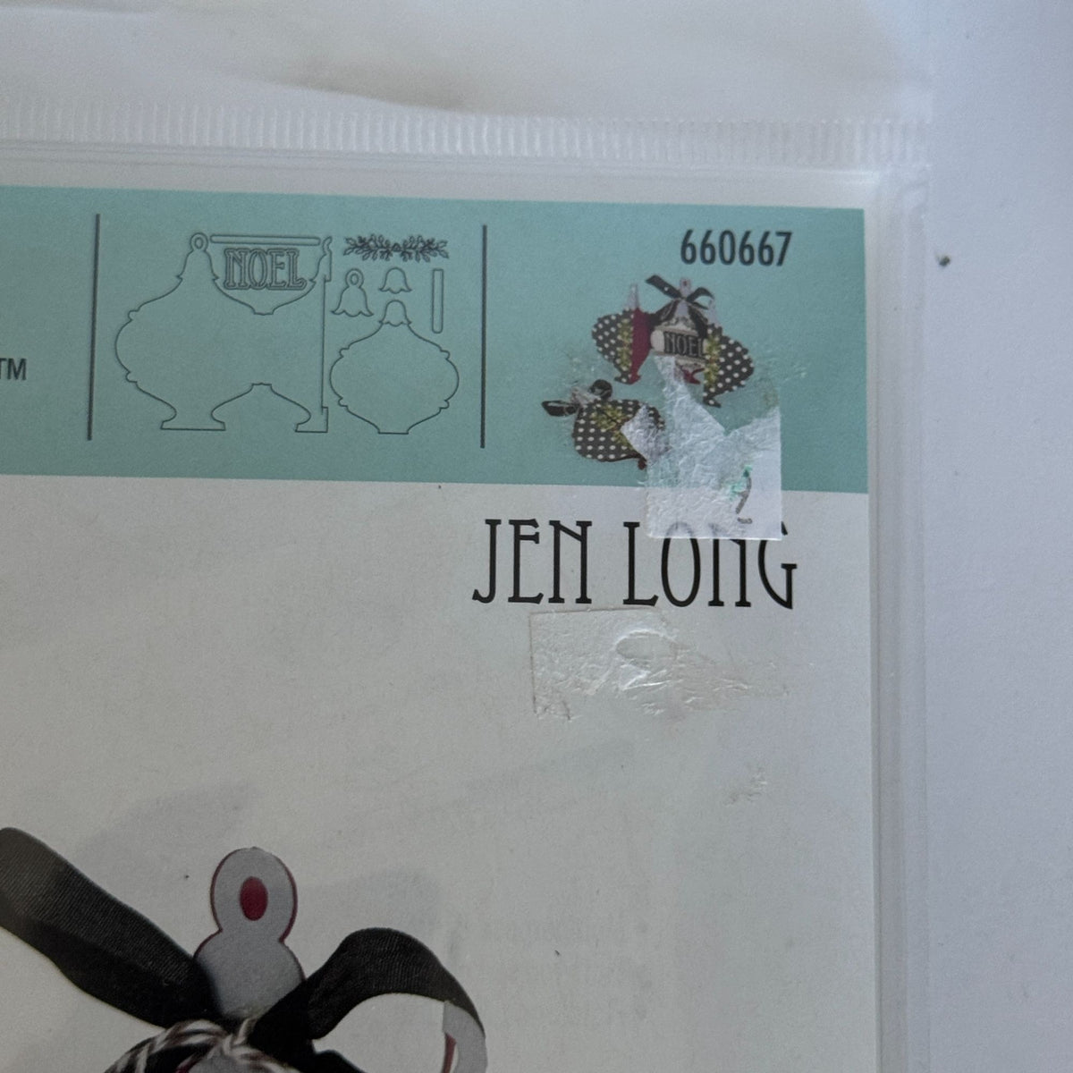 Sizzix Thinlits Fold A Long Dies Christmas Ornament Card Cardmaking Noel 660667 Holiday Crafting