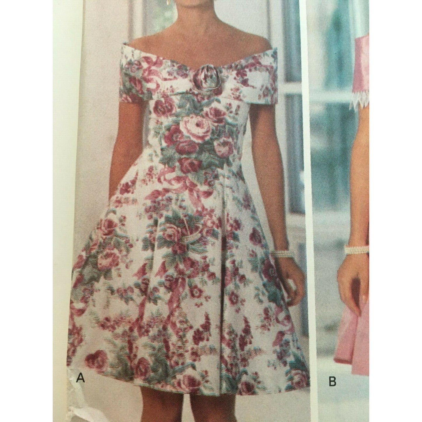 Butterick Sewing Pattern 5908 Dress Evening Party Misses 6 8 10 Uncut