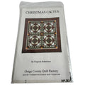 Osage County Quilt Factory Pattern Christmas Cactus Wall Hanging Queen Size UC