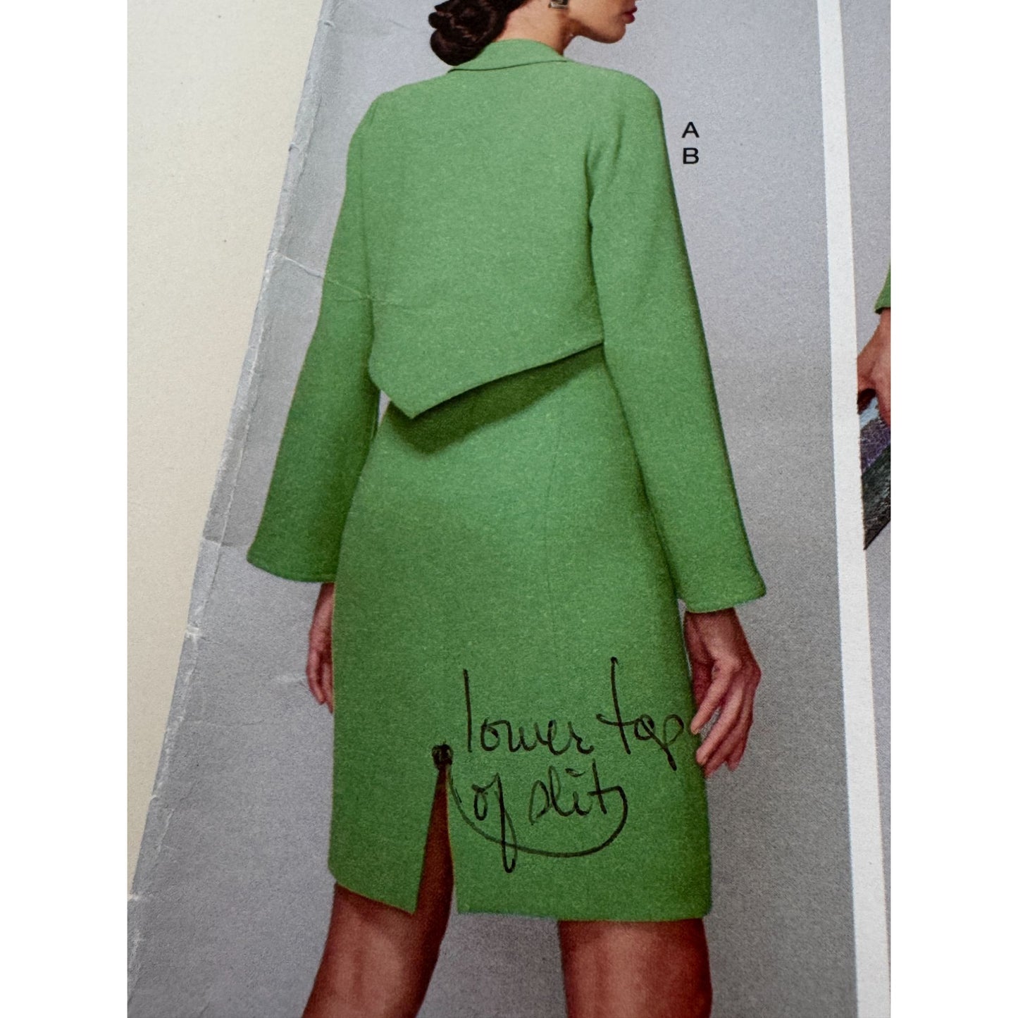 Vogue Sewing Pattern V1536 Dress Jacket Ensemble Sizes 14-22 Tom Linda Platt UC