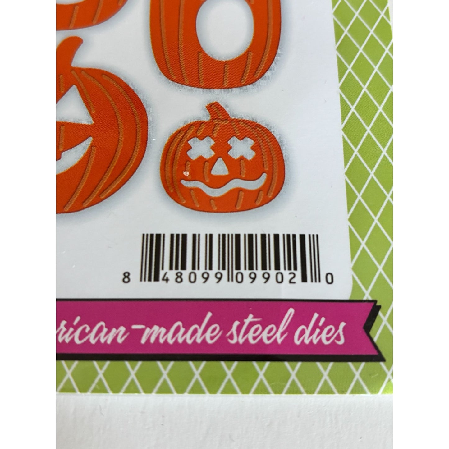 Impression Obsession Halloween Pumpkin Dies Jack O Lantern Cardmaking Craft Fall