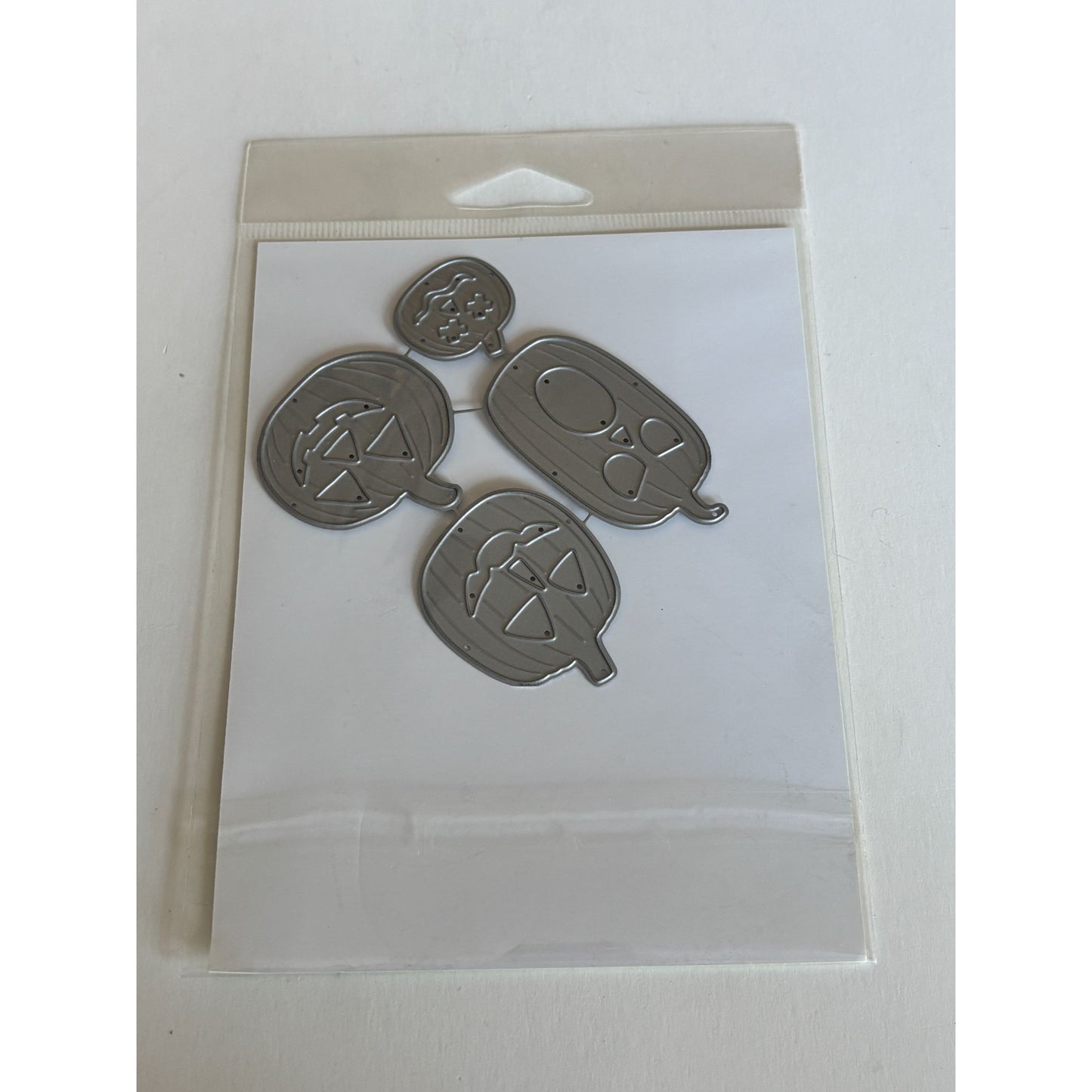 Impression Obsession Halloween Pumpkin Dies Jack O Lantern Cardmaking Craft Fall