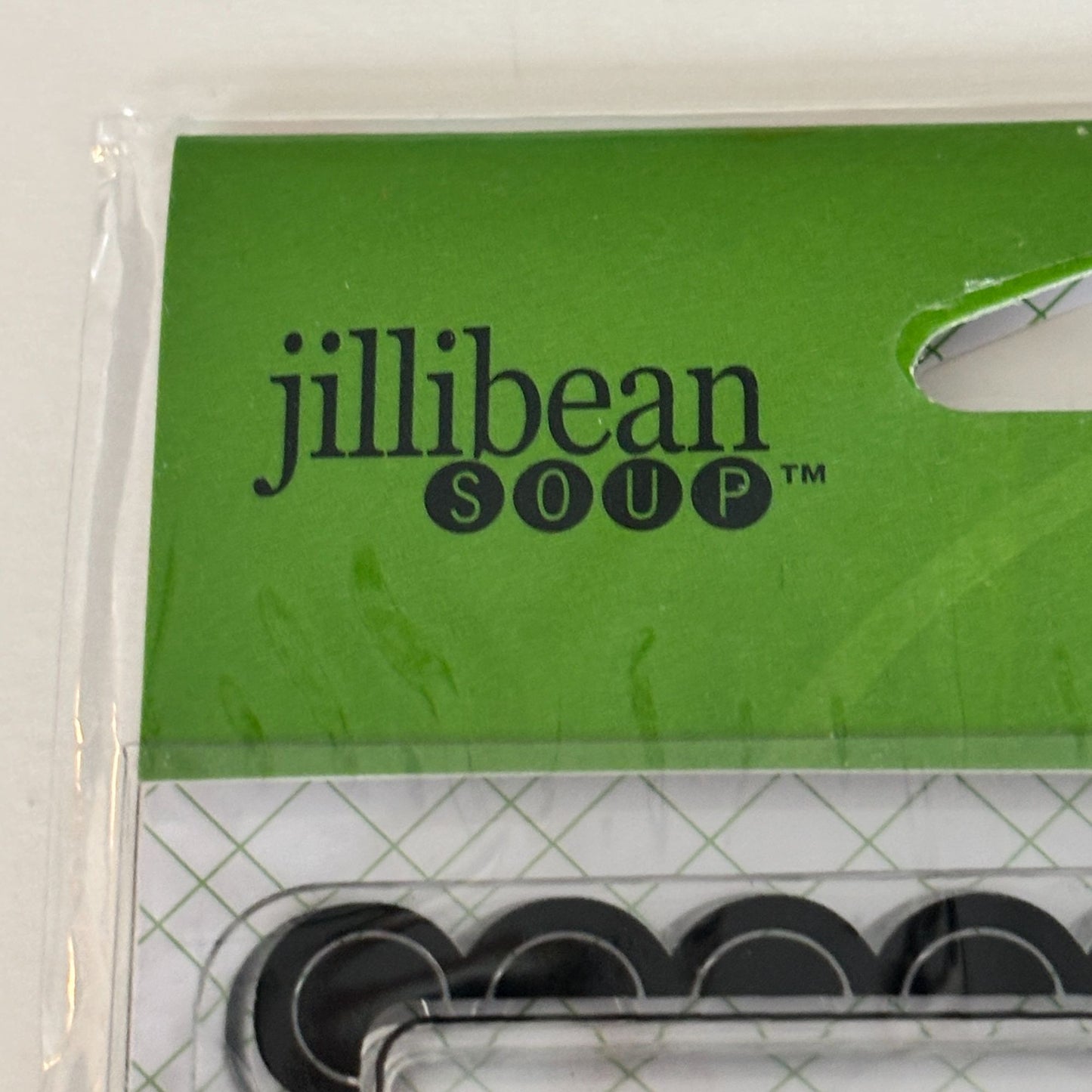 Jillibean Soup Clear Stamps Set Calendar Months Dates Planner Junk Journaling Cardmaking Acrylic Small