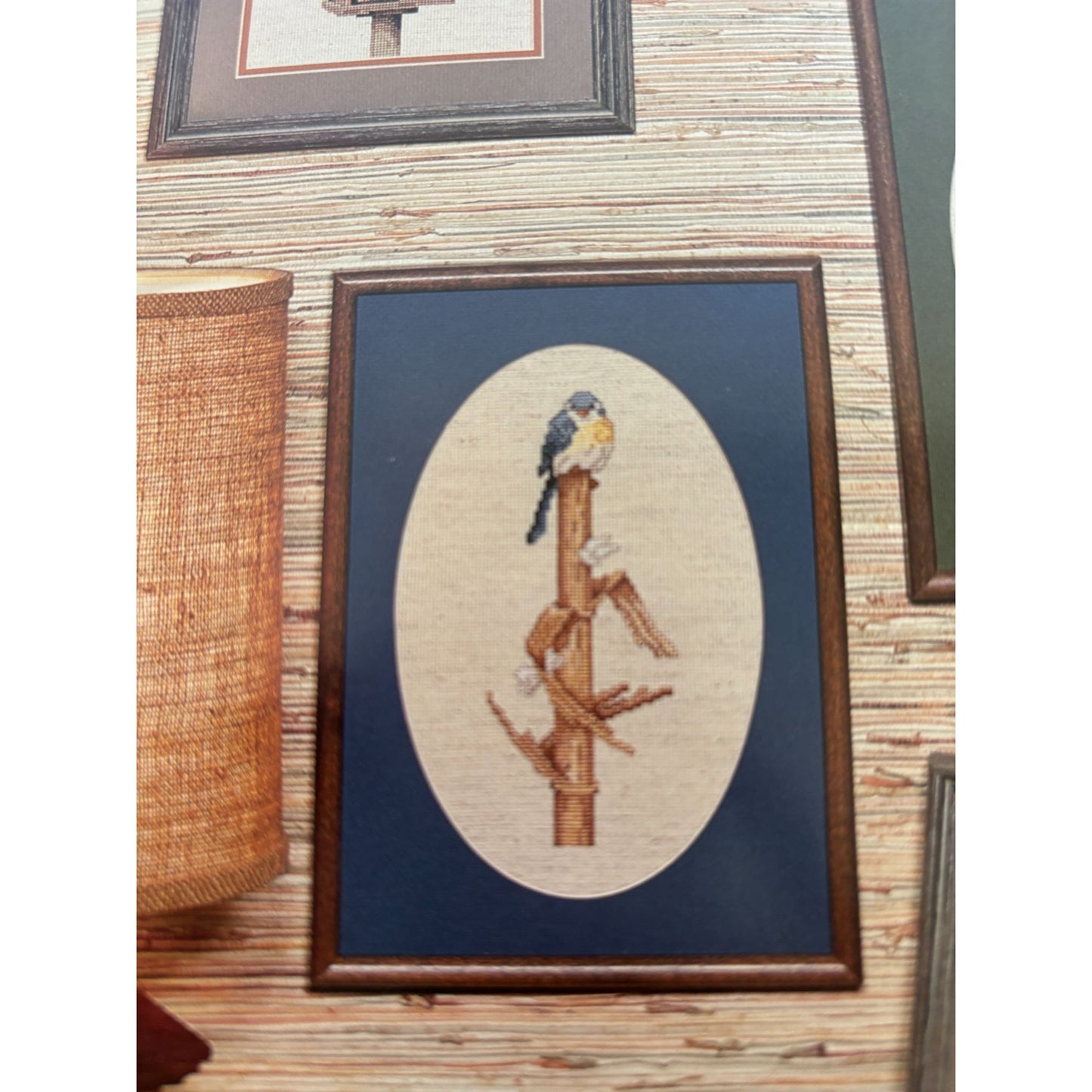 The Nestlings Country Cross Stitch Pattern Book 28 Birds Nature Birdhouse Wright