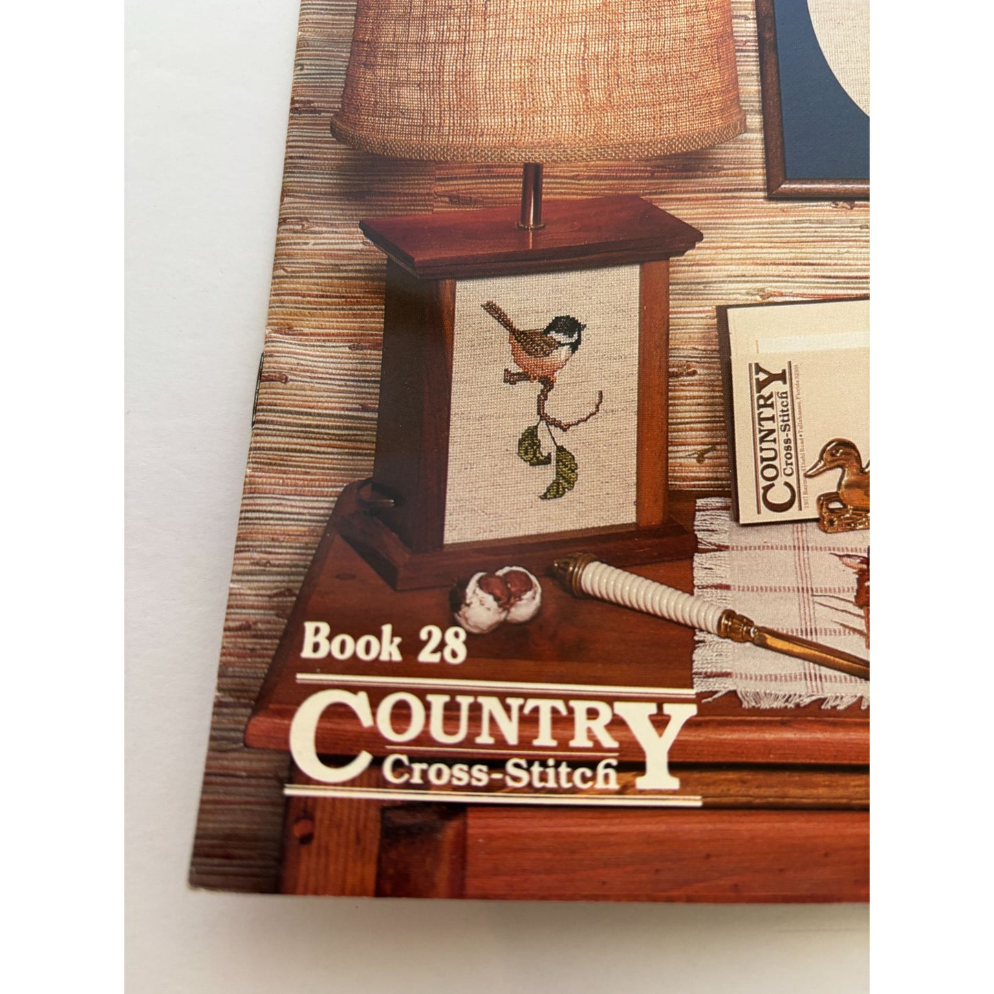 The Nestlings Country Cross Stitch Pattern Book 28 Birds Nature Birdhouse Wright