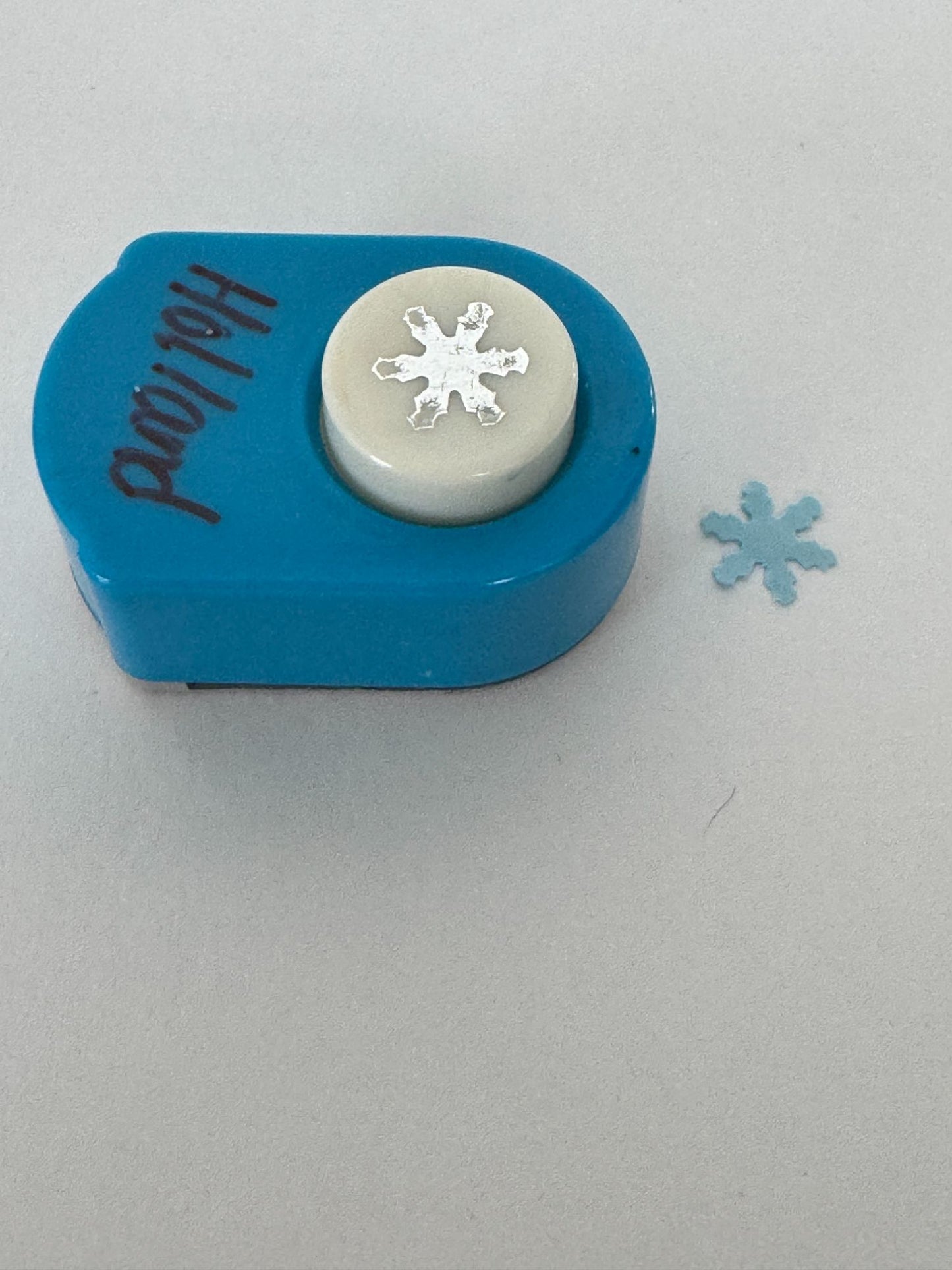 Snowflake Paper Punch Craft Tool Small Winter Holidays Christmas Card Making