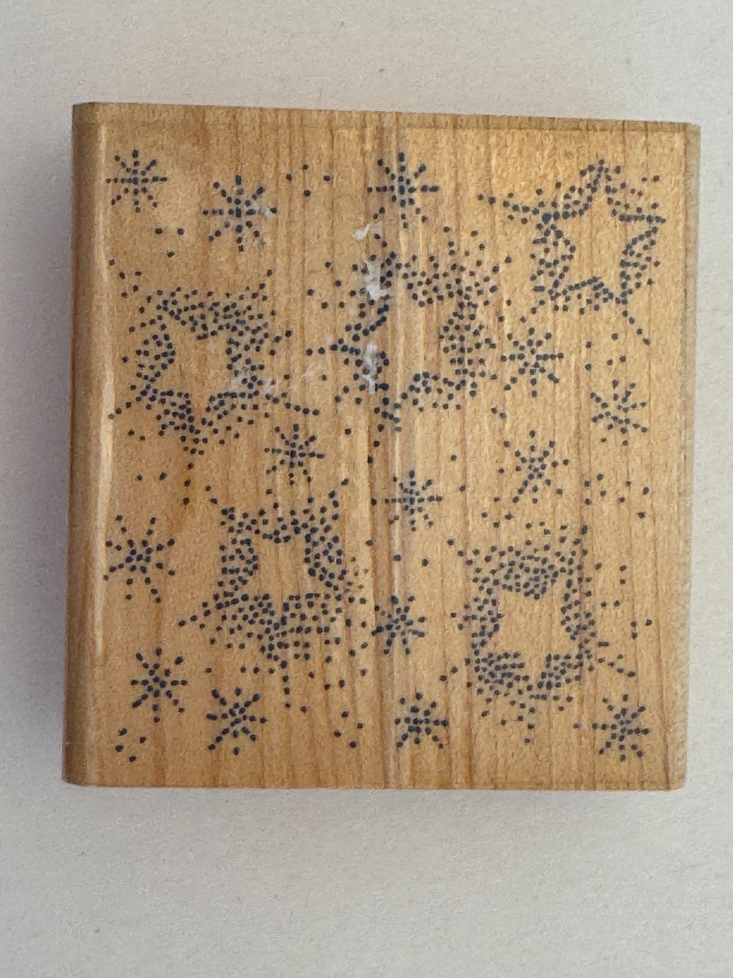Rubber Stampede Rubber Stamp Starry Night Star Background Sky Craft Card Making