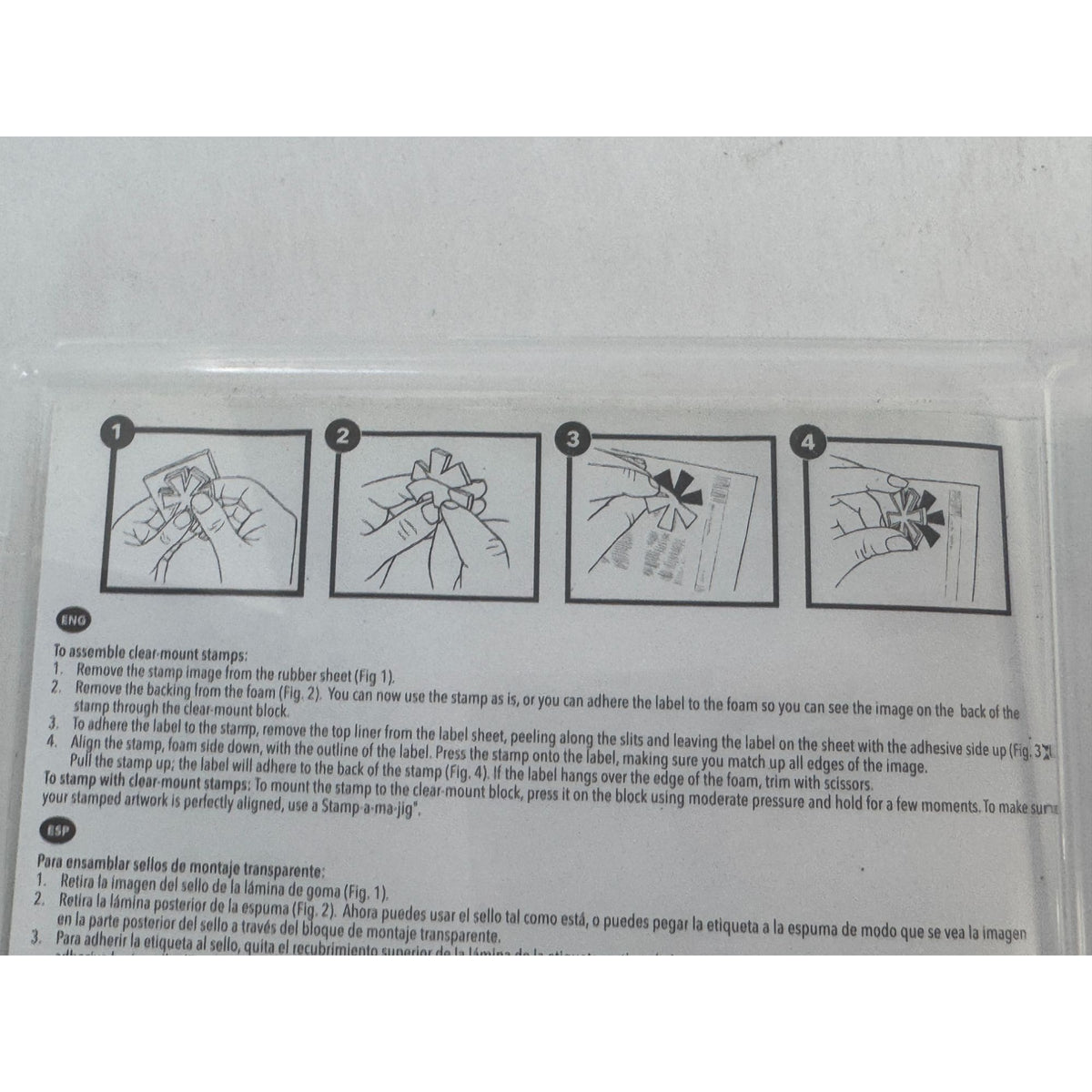Stampin Up Clear Mount Rubber Stamp Set A Whole Lot of Lovely You are Fabulous