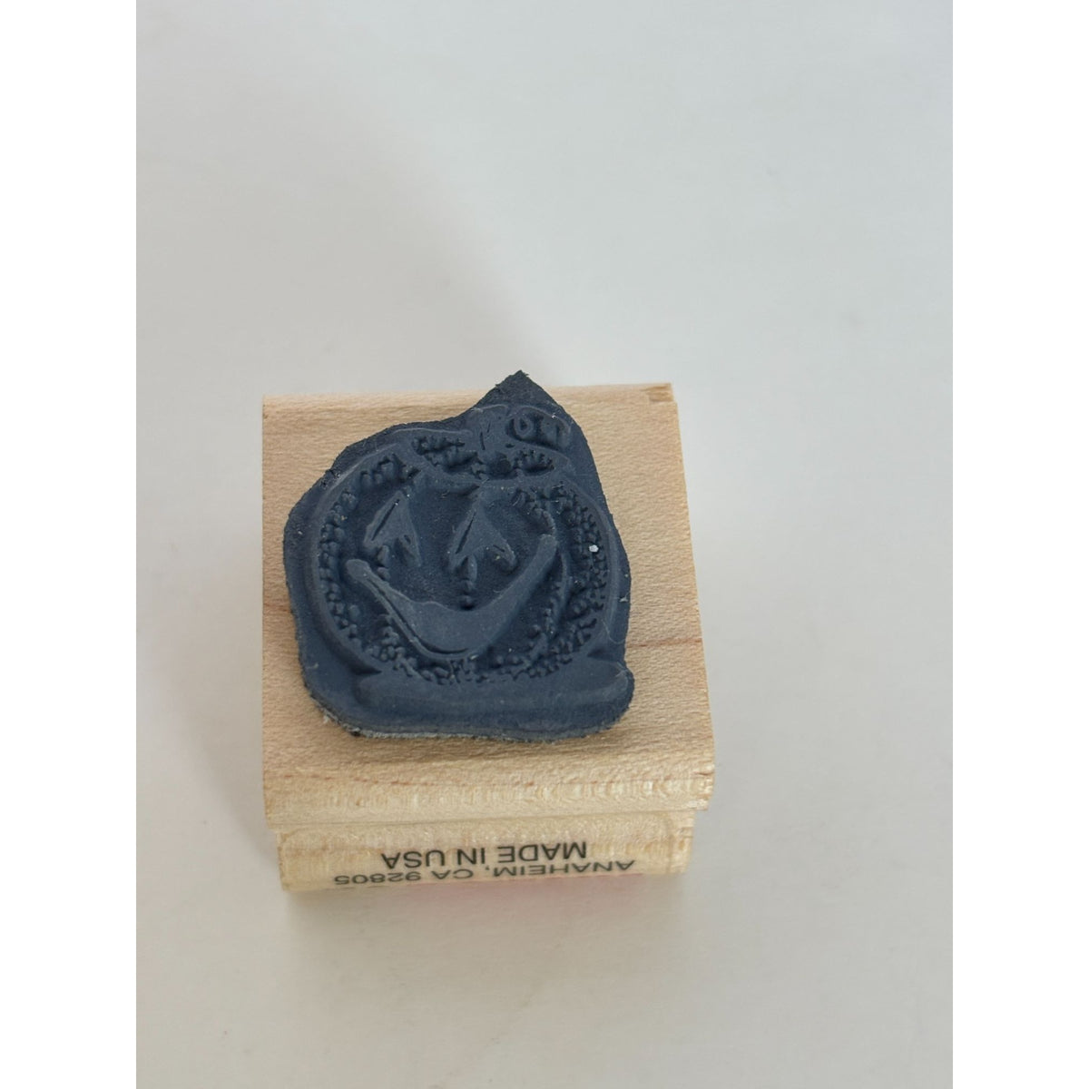 Stampendous Rubber Stamp Punkin Halloween Jack O Lantern Pumpkin Smiling Card Making Wood Mounted