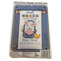 The New Berlin Co Counted Cross Stitch Kit Babys Asleep Design Bunny Rabbit ABC