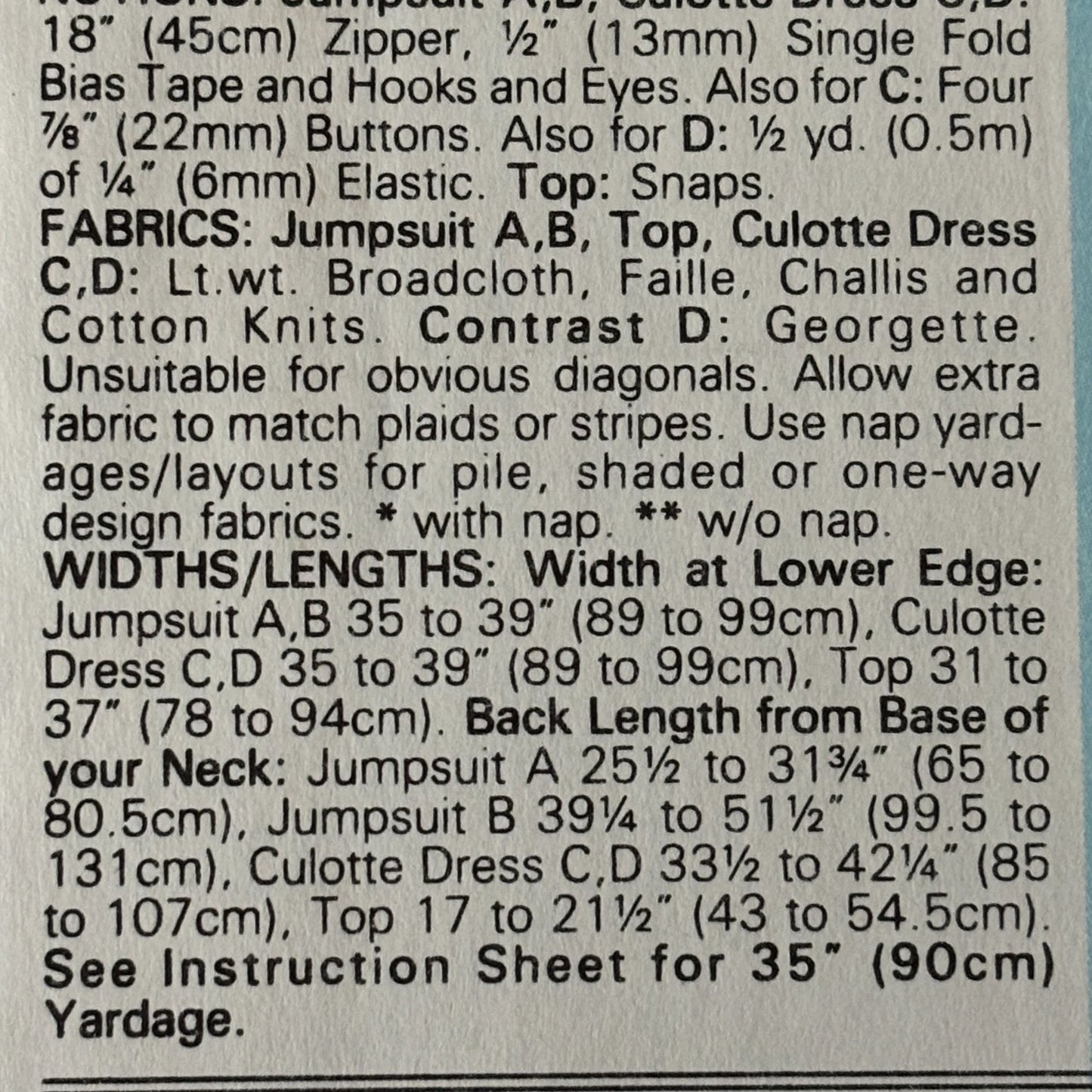 Butterick Sewing Pattern 6667 Girls Culotte Dress Jumpsuit Top 90s 7-10 Uncut Retro Y2K