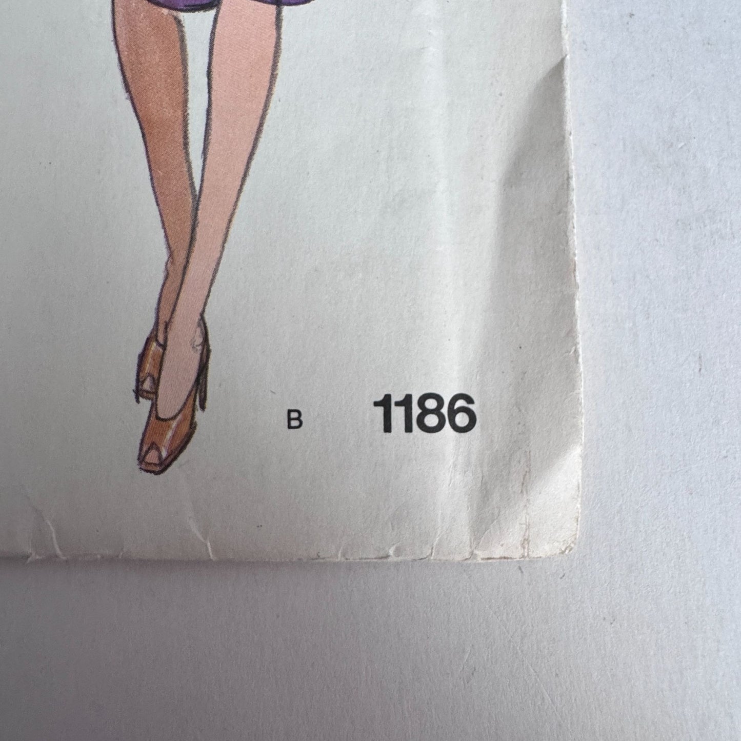 Vogue Sewing Pattern 1186 Teal Traina A-Line Dress 1975 Designer Vintage 12 Uncut