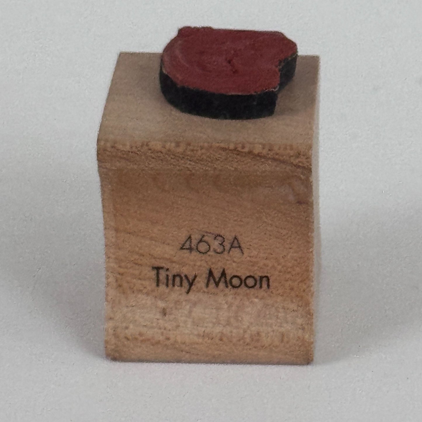 All Night Media Rubber Stamp Tiny Moon Crescent Night Sky Cardmaking Small Craft
