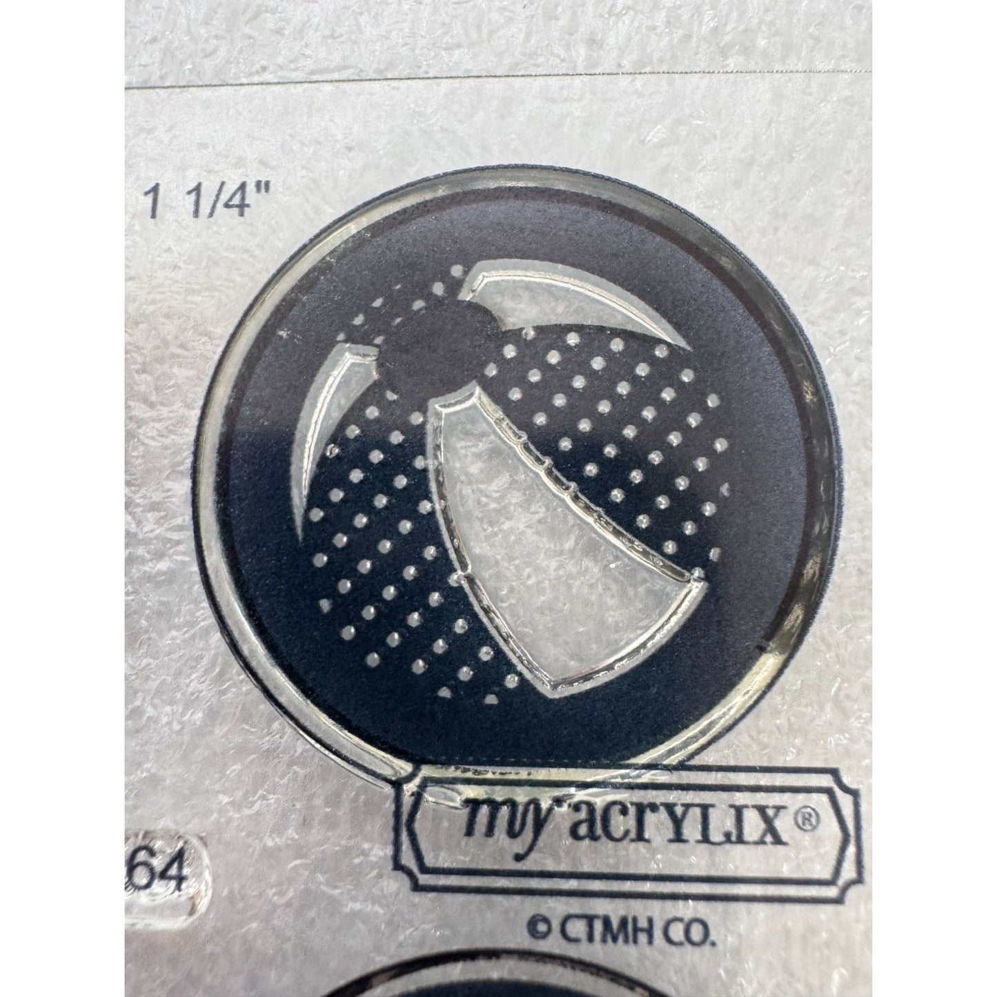 CTMH My Acrylix Acrylic Stamp Set A1164 Beach Gear Sunglasses Flip Flops Sun