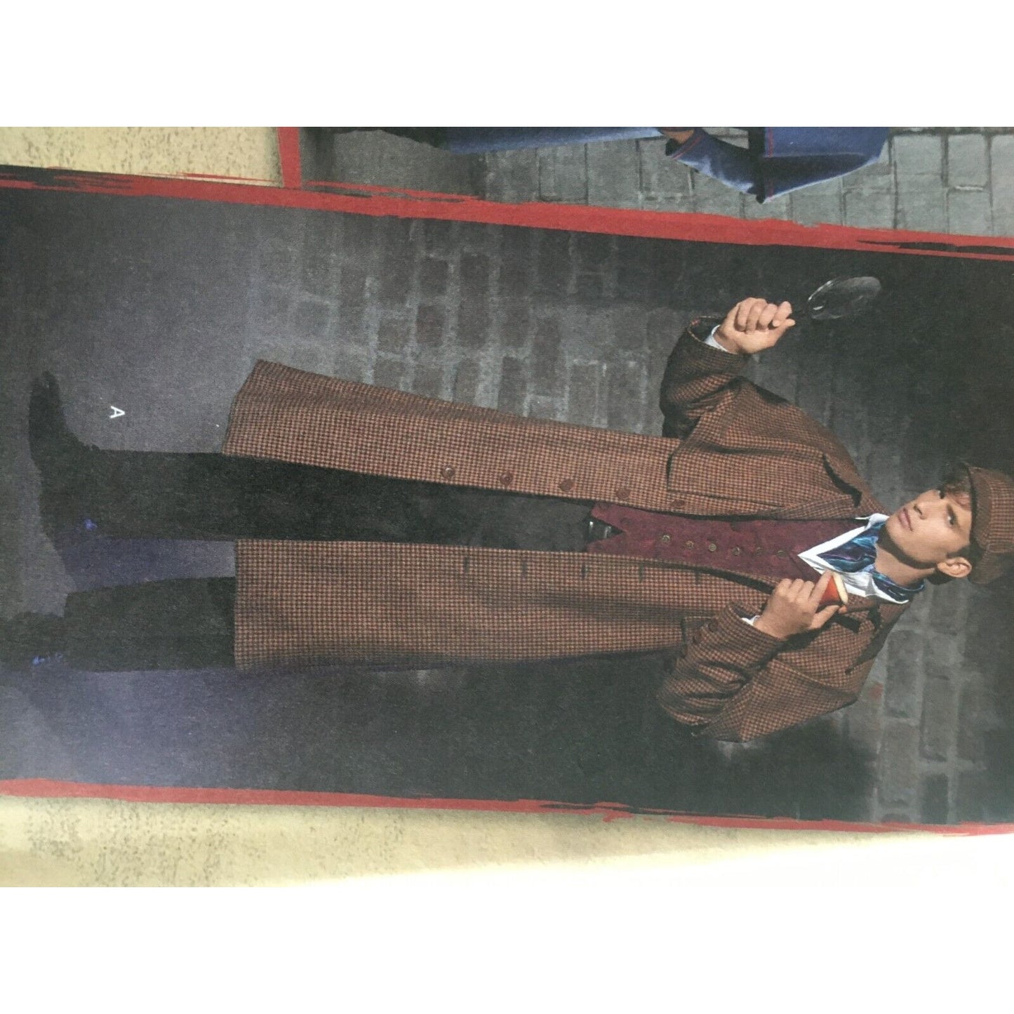 Simplicity Sewing Pattern 2517 Sherlock Coat Hat Steampunk Mens 38-44 Costume UC