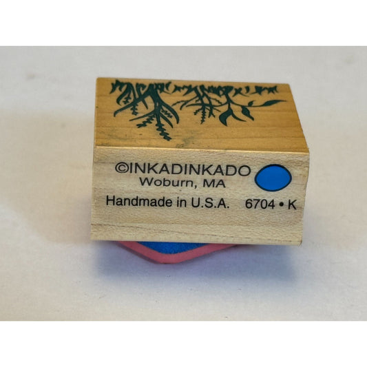 Inkadinkado Rubber Stamp Wildflower Tall Grass Landscape Maker Plant Cardmaking