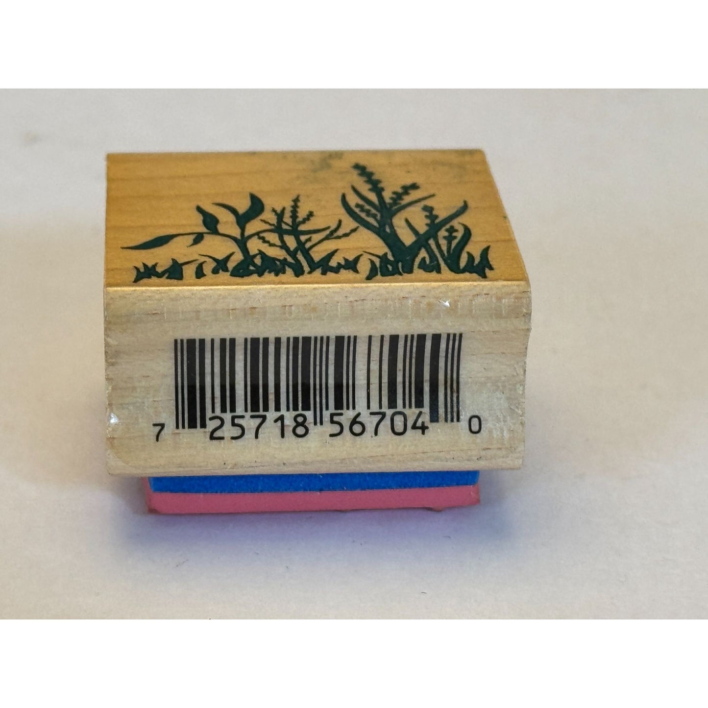 Inkadinkado Rubber Stamp Wildflower Tall Grass Landscape Maker Plant Cardmaking