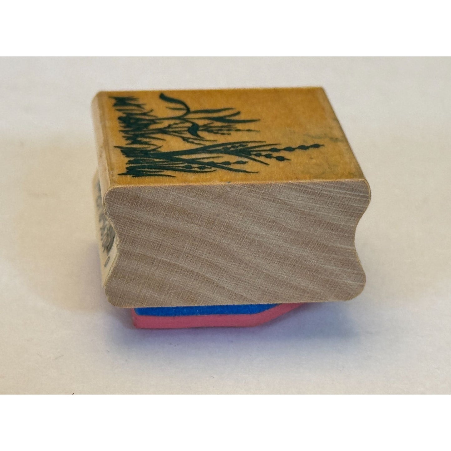 Inkadinkado Rubber Stamp Wildflower Tall Grass Landscape Maker Plant Cardmaking