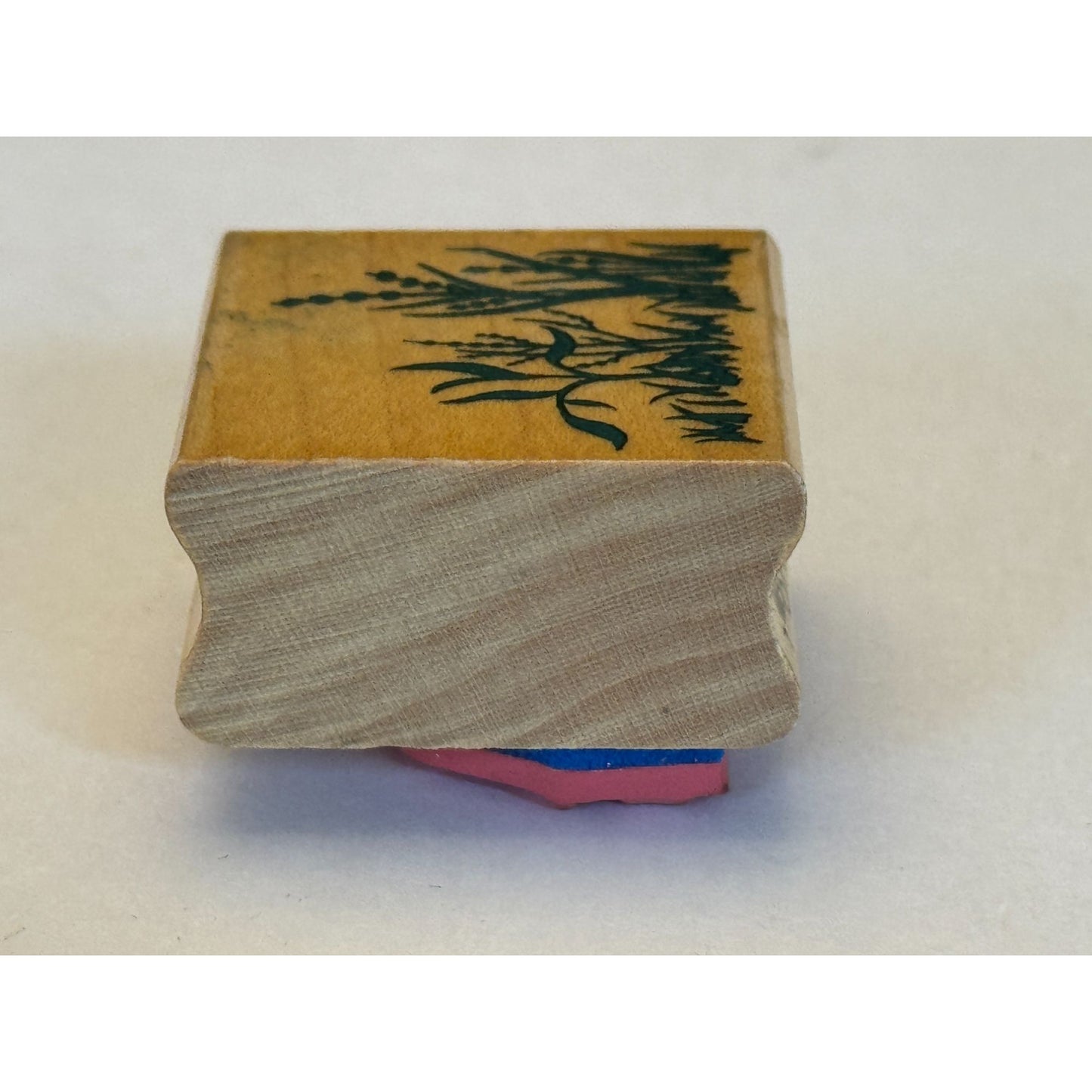 Inkadinkado Rubber Stamp Wildflower Tall Grass Landscape Maker Plant Cardmaking