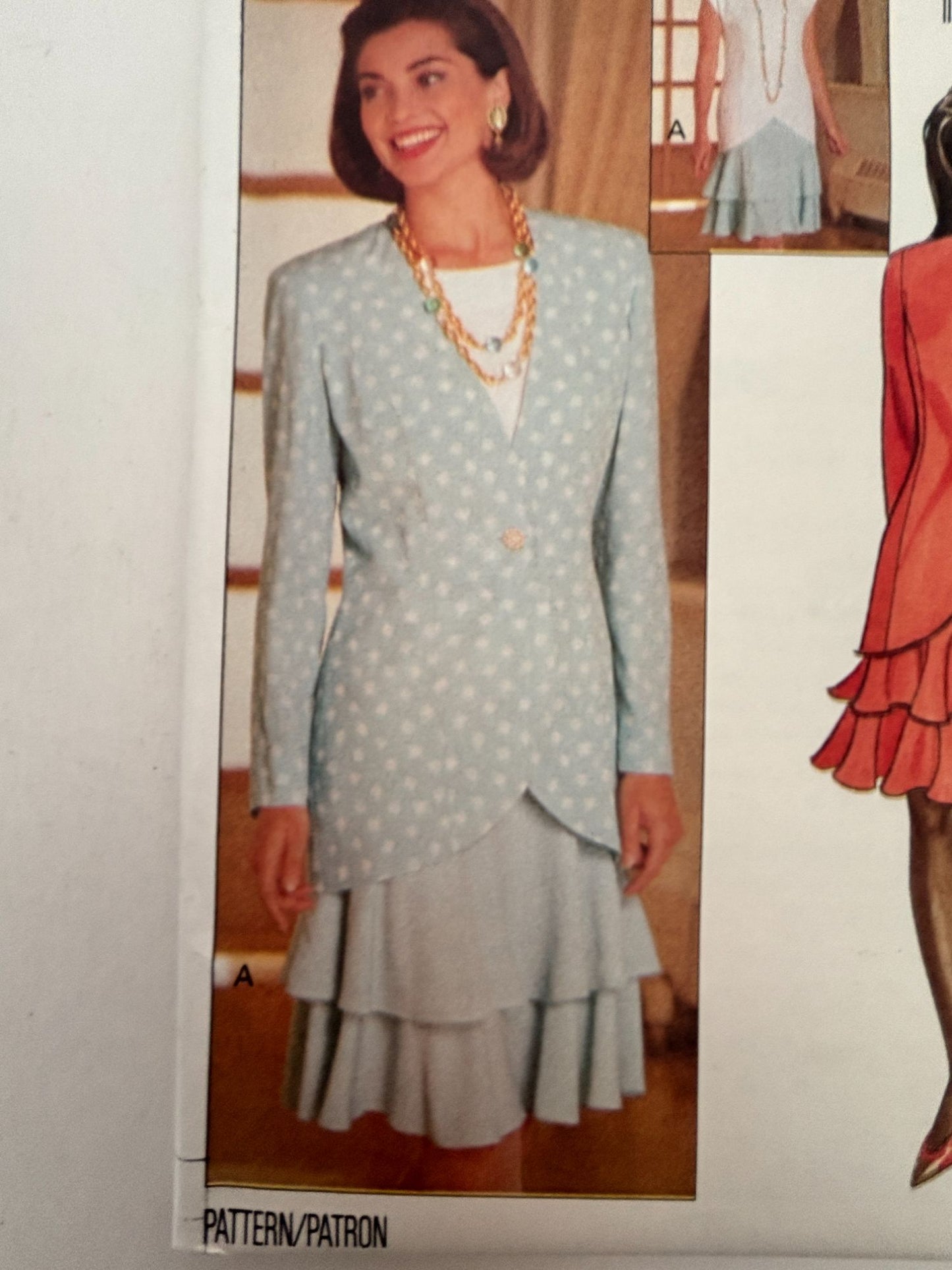 Butterick Sewing Pattern 6582 Jacket and Dress Blazer Suit Easy Work 6 8 10 UC