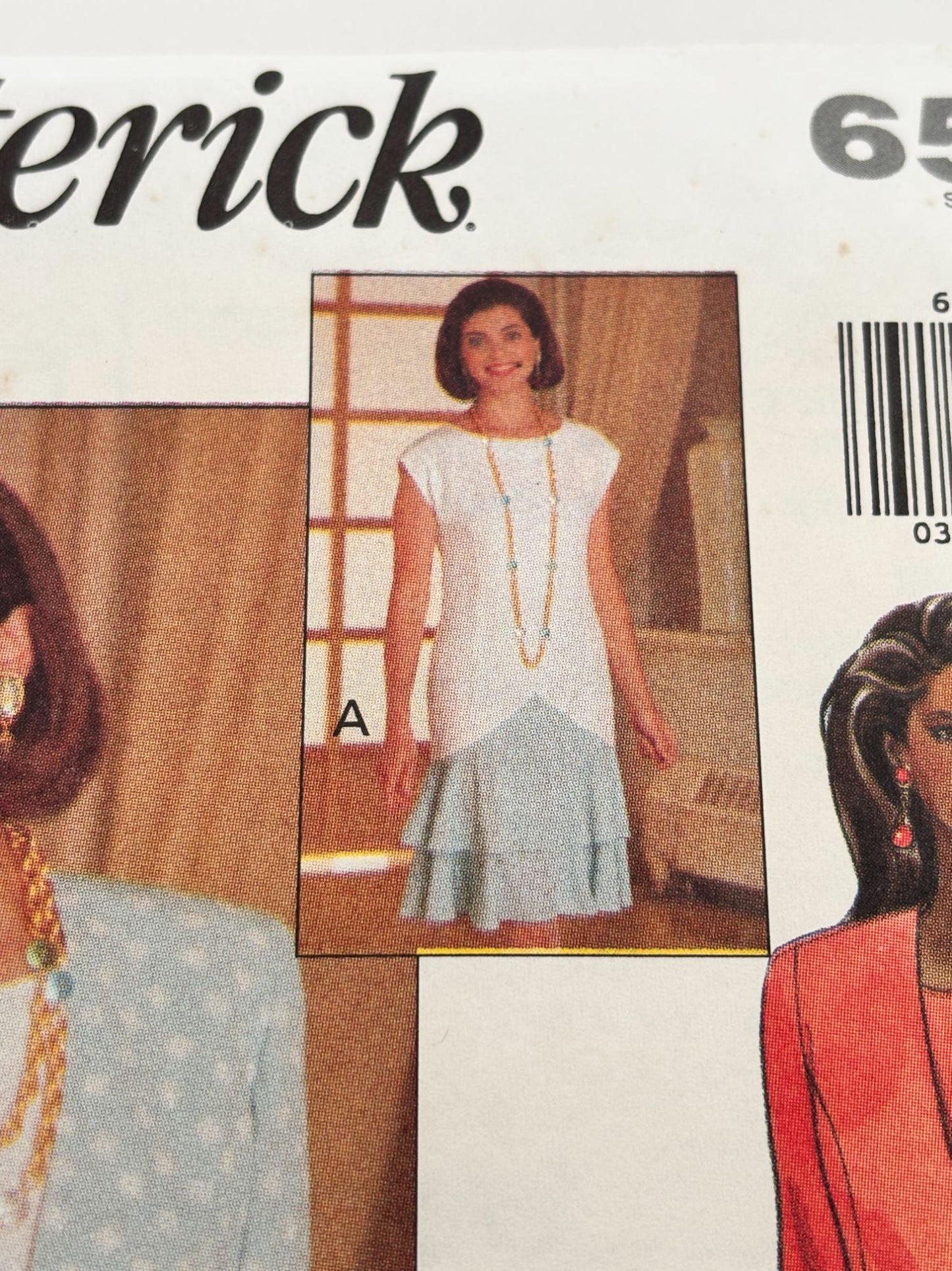 Butterick Sewing Pattern 6582 Jacket and Dress Blazer Suit Easy Work 6 8 10 UC
