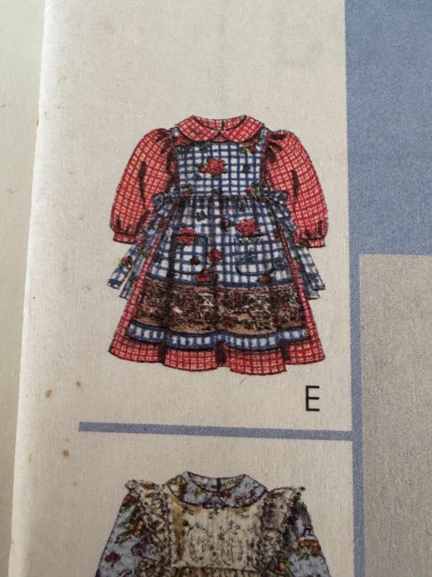 McCalls 8975 Sewing Pattern Girls Dress Pinafore Ruffles 1990s 8 Great Looks 4-6