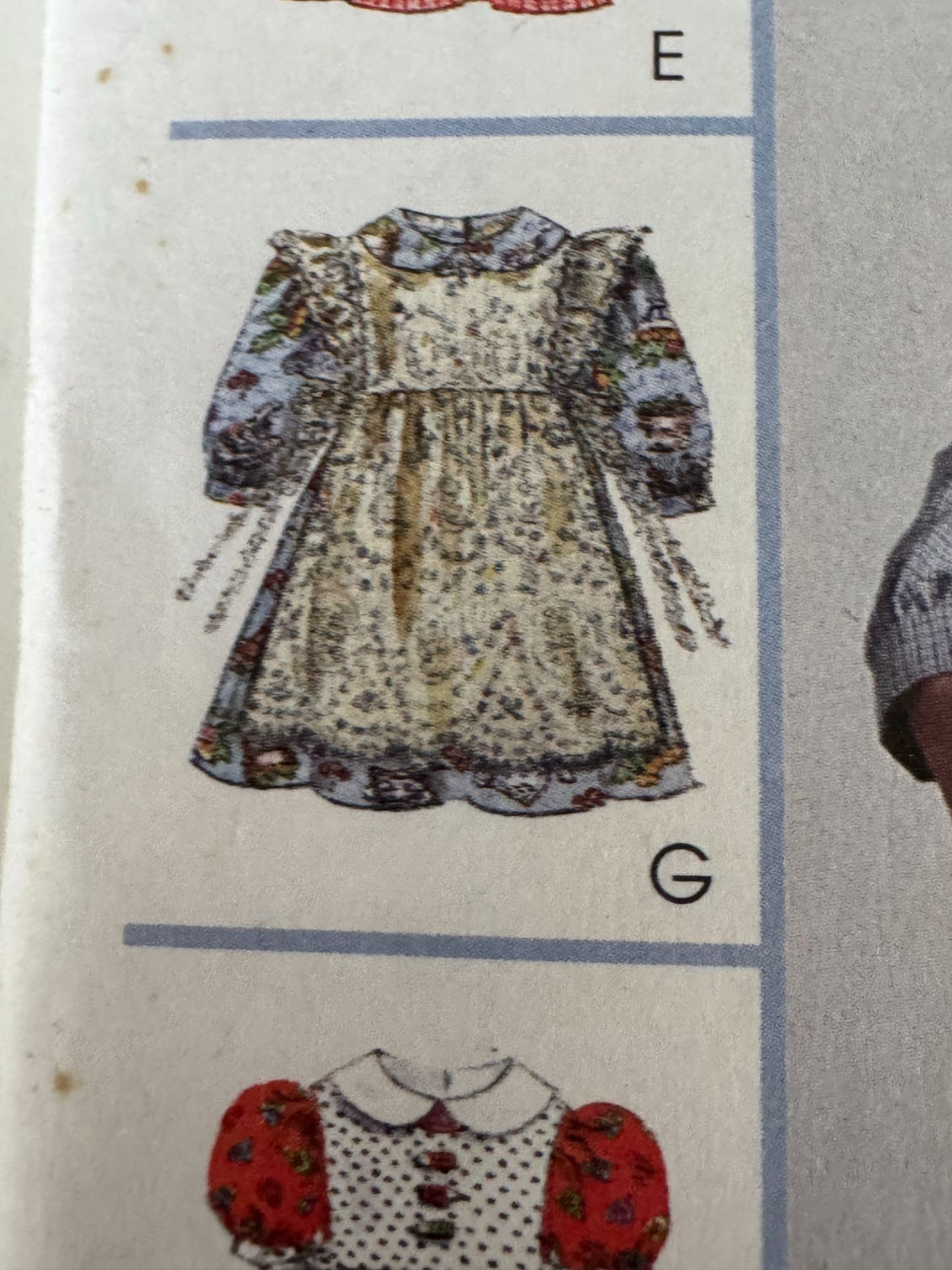 McCalls 8975 Sewing Pattern Girls Dress Pinafore Ruffles 1990s 8 Great Looks 4-6