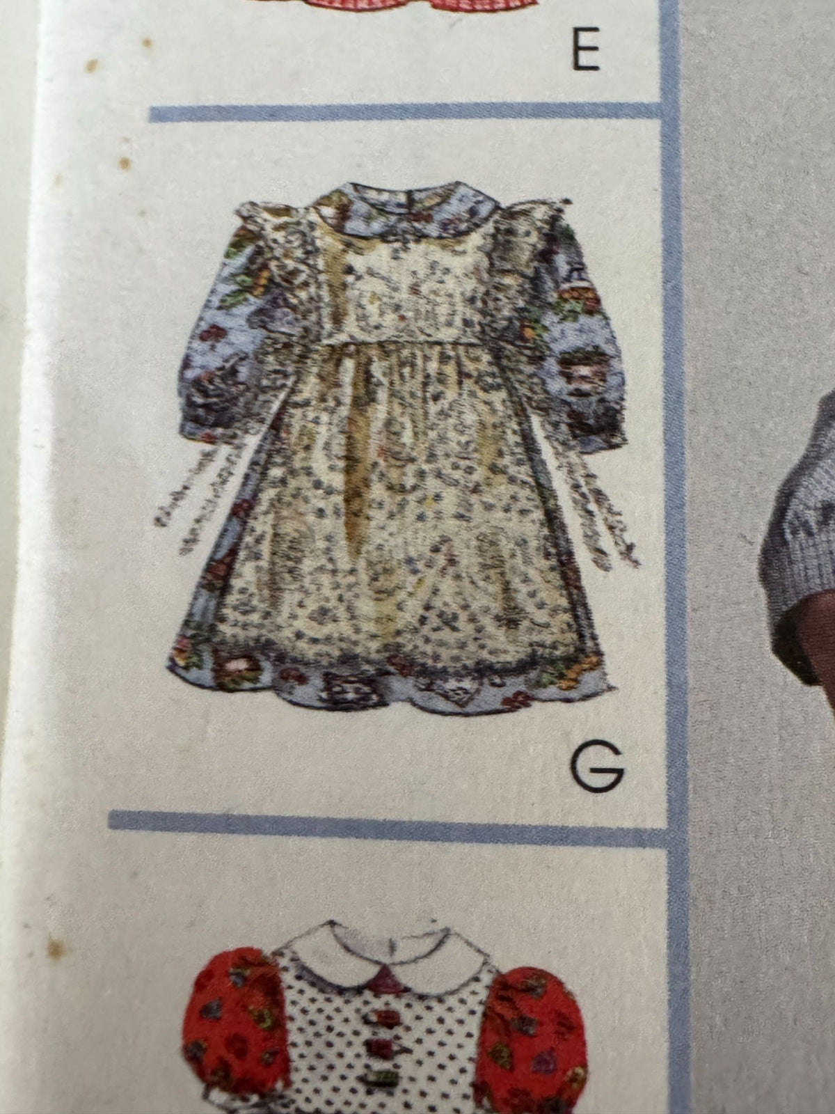 McCalls 8975 Sewing Pattern Girls Dress Pinafore Ruffles 1990s 8 Great Looks 4-6